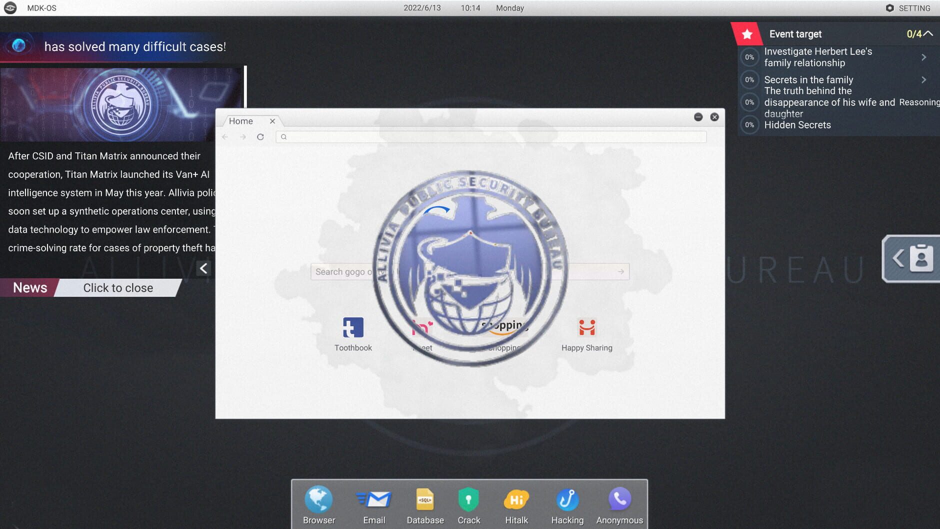 Screenshot for Cyber Manhunt: Home Sweet Home