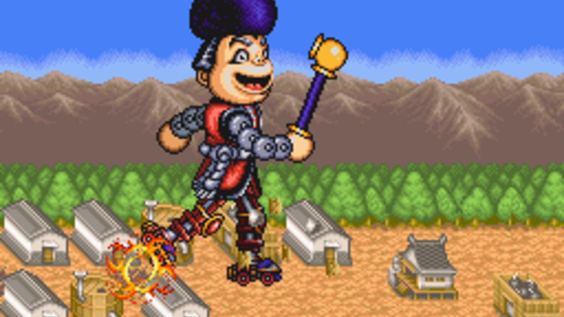 Screenshot for Ganbare Goemon 2: Kiteretsu Shogun McGuiness