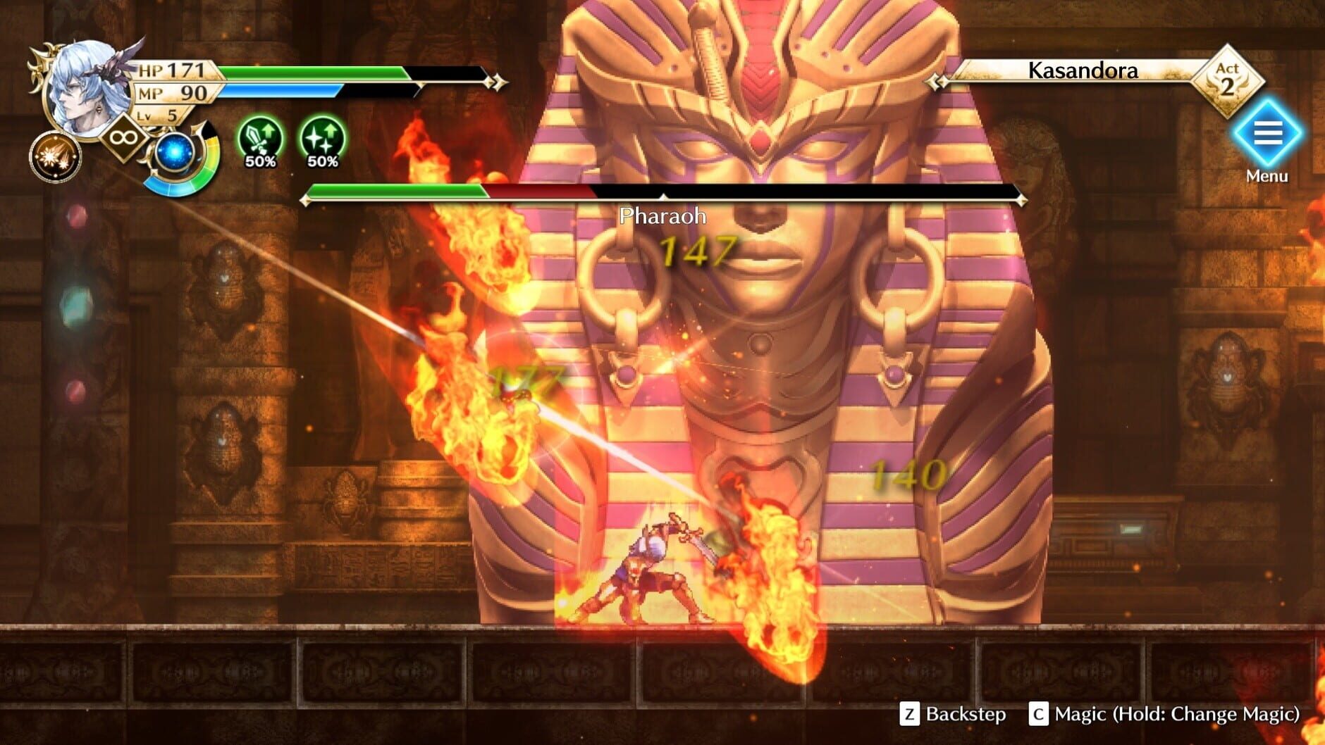 Screenshot for Actraiser Renaissance