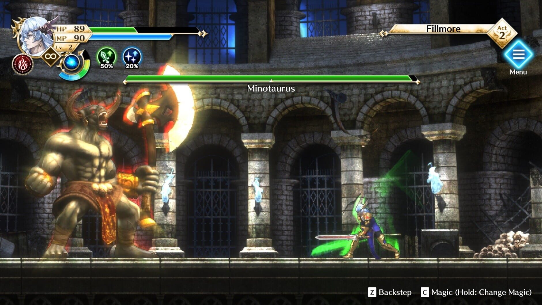Screenshot for Actraiser Renaissance