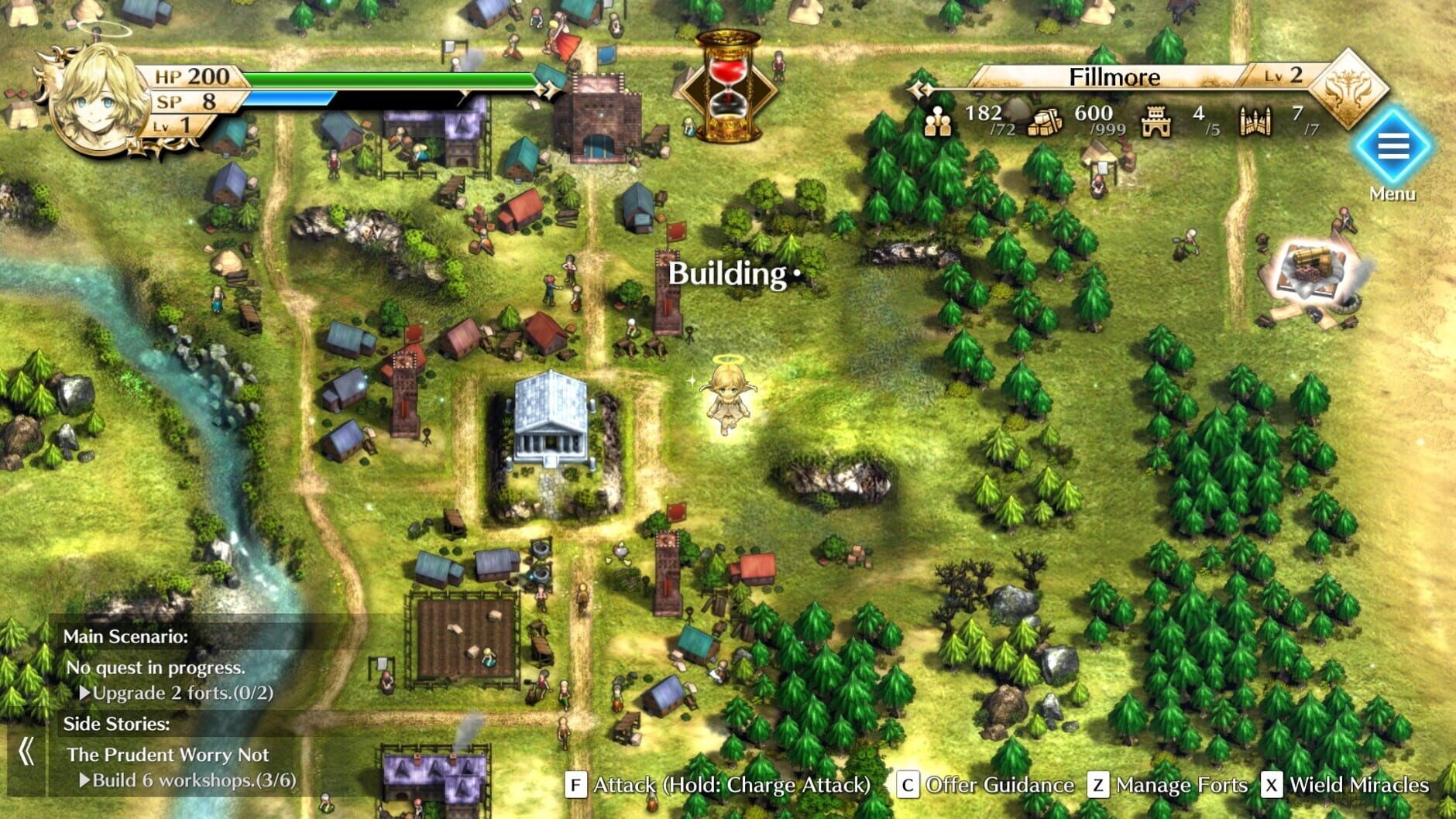 Screenshot for Actraiser Renaissance