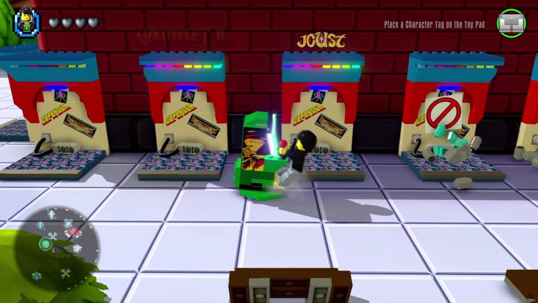 Screenshot for LEGO Dimensions: Midway Arcade Level Pack