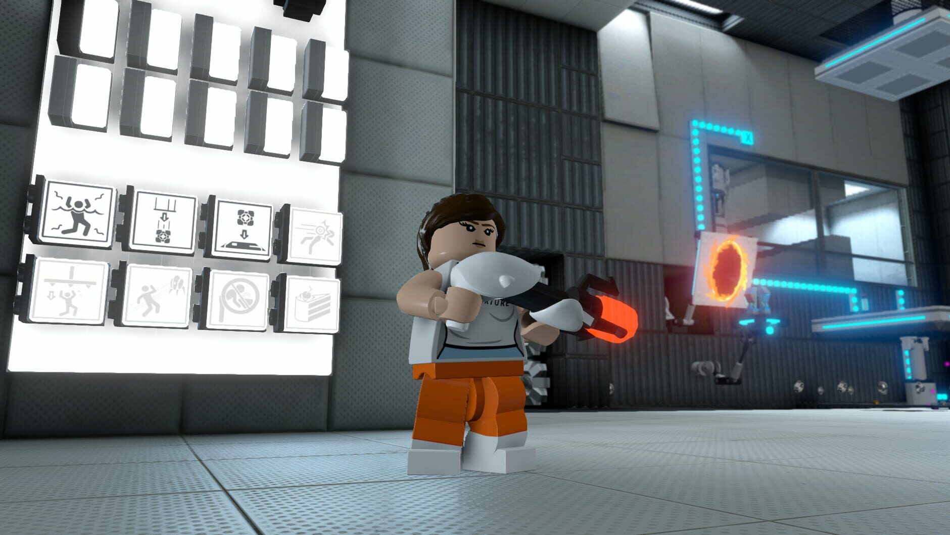 Screenshot for LEGO Dimensions: Portal 2 Level Pack