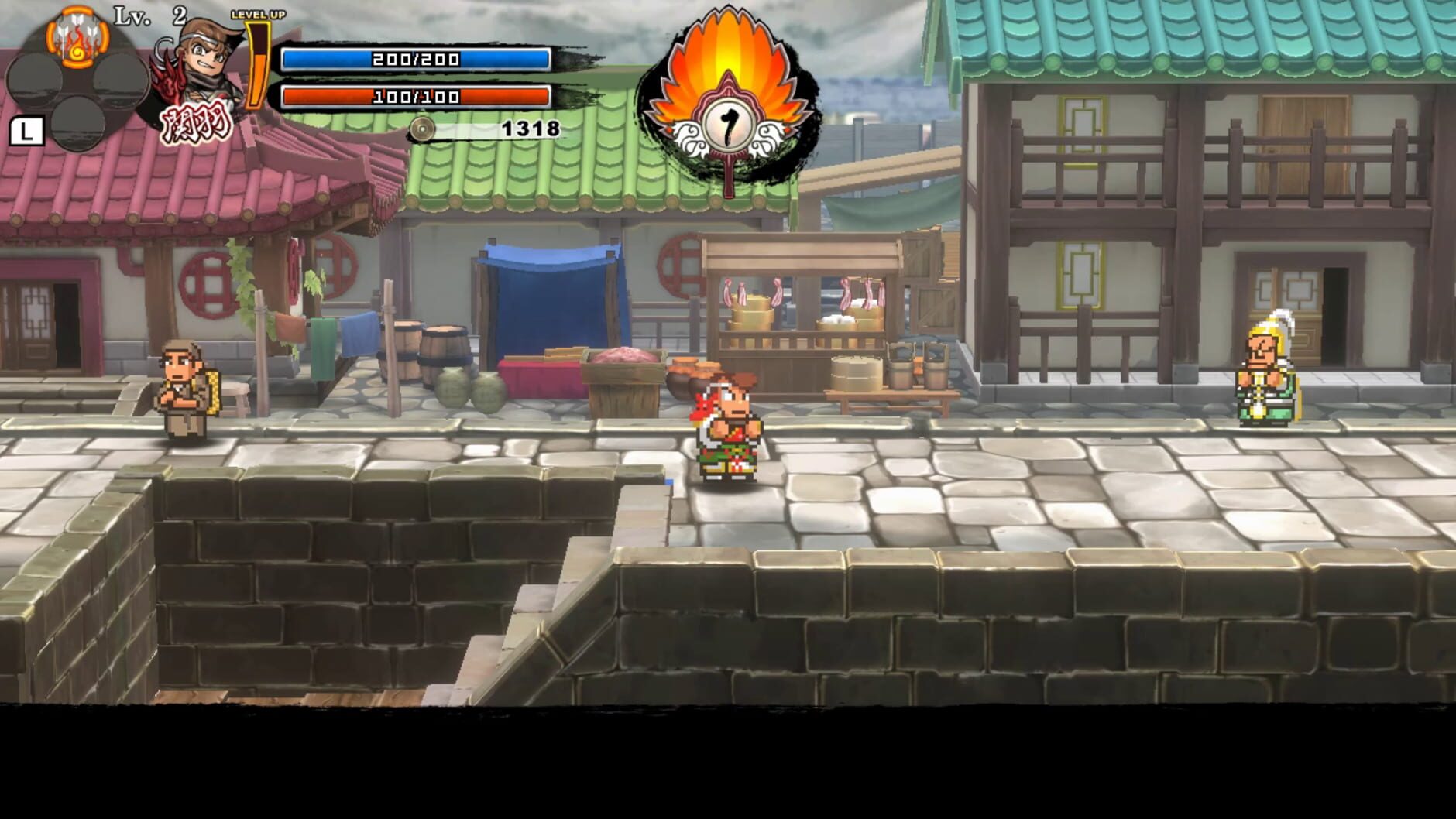Screenshot for River City Saga: Three Kingdoms