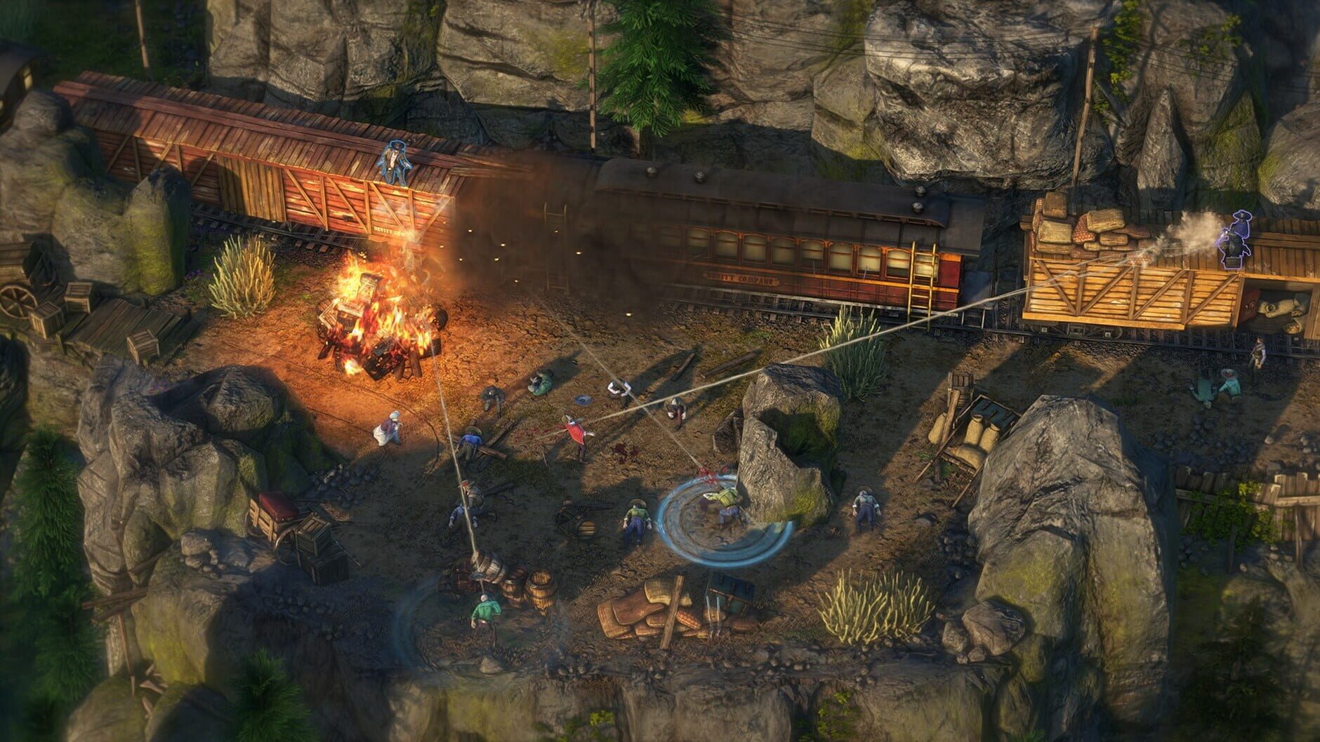 Screenshot for Desperados III: Deluxe Edition