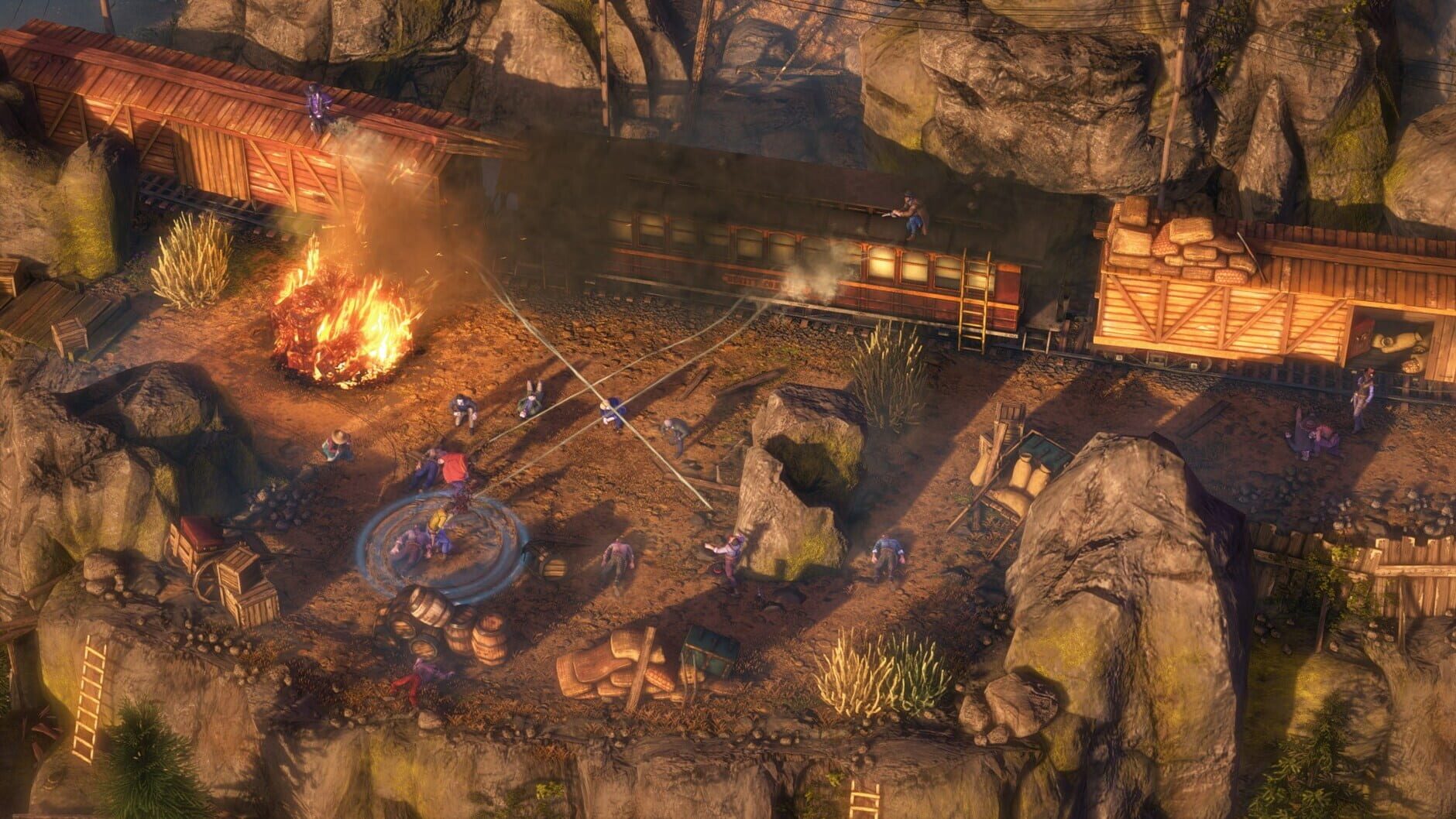 Screenshot for Desperados III: Deluxe Edition