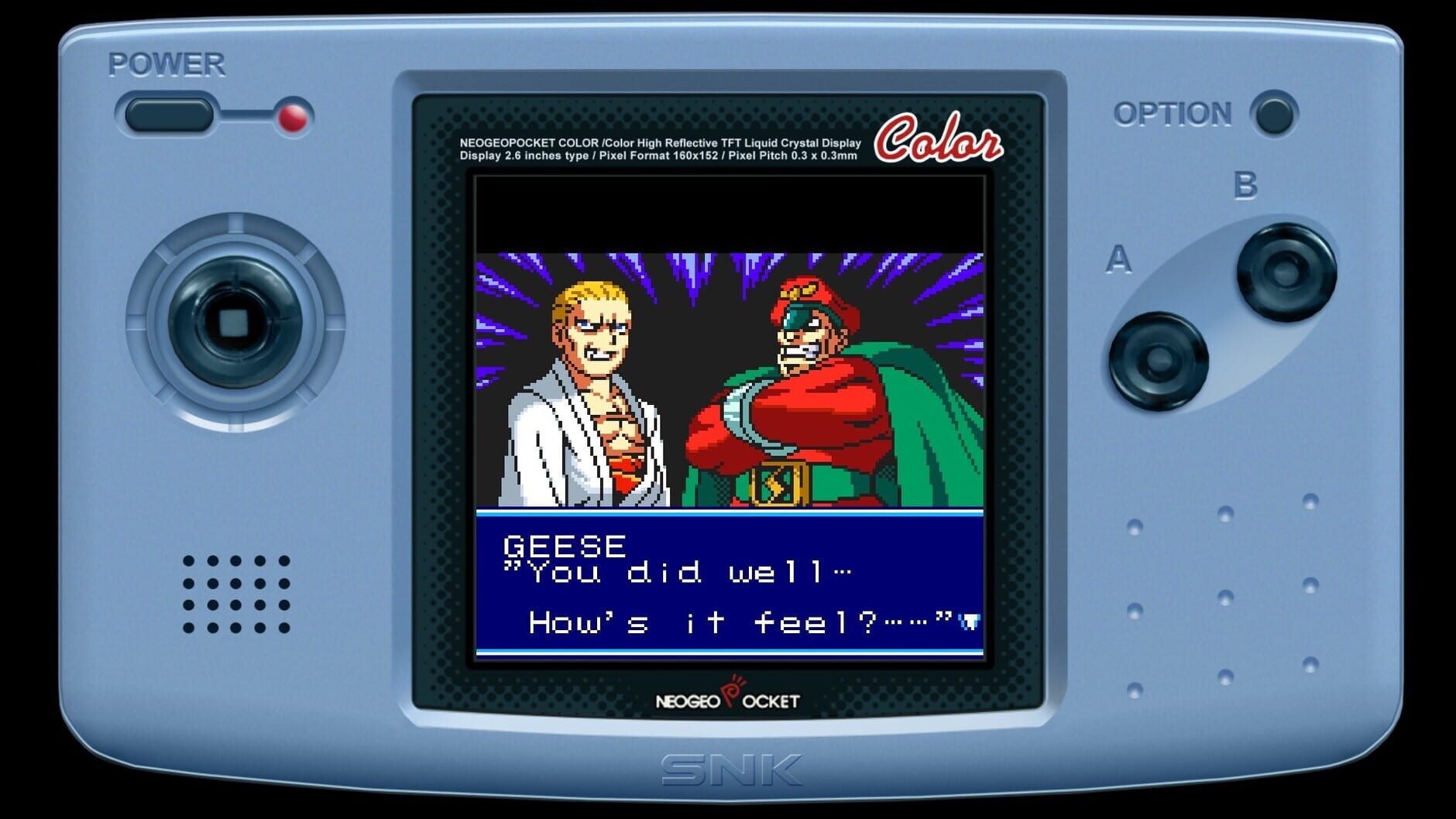 Screenshot for SNK vs. Capcom: The Match of the Millennium