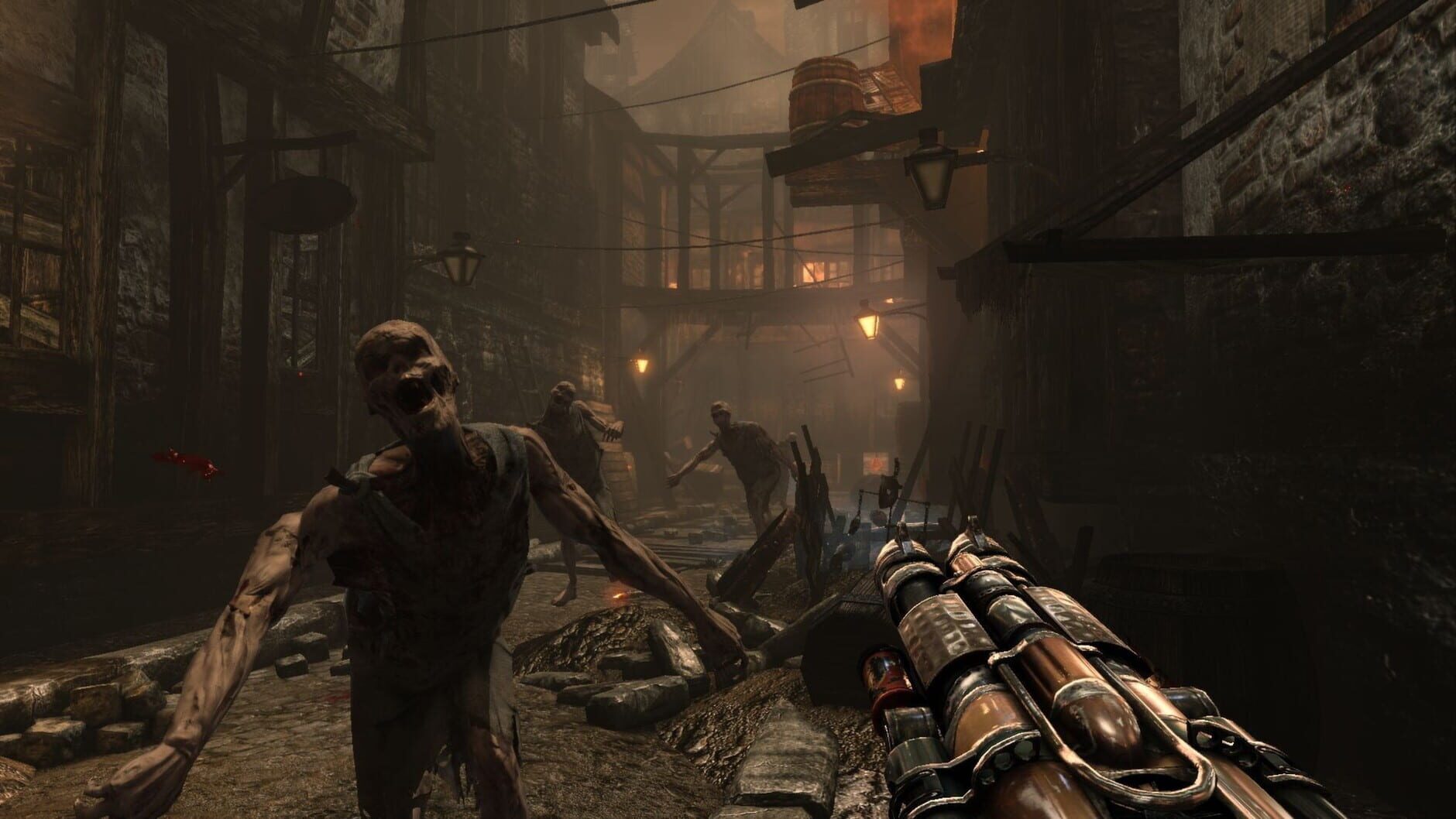 Screenshot for Painkiller: Hell & Damnation - The Clock Strikes Meat Night