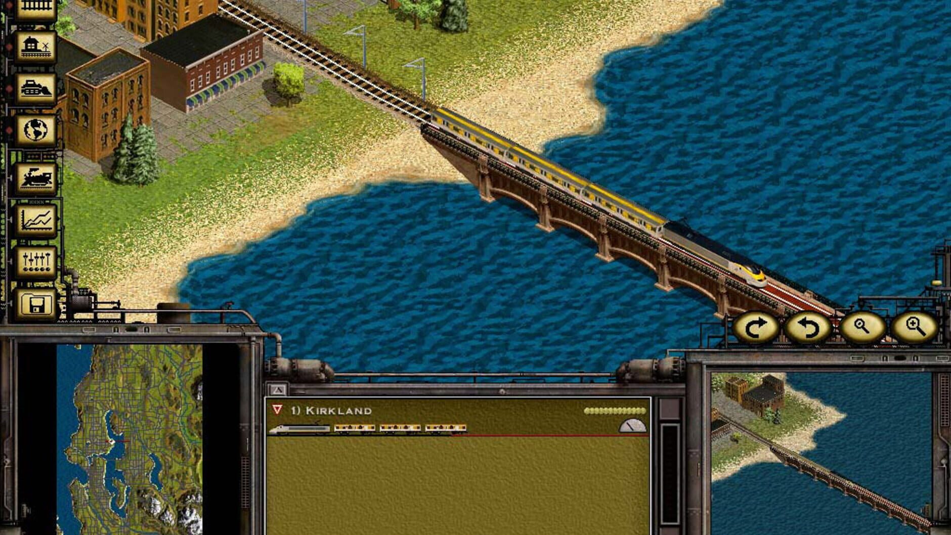 Screenshot for Railroad Tycoon II