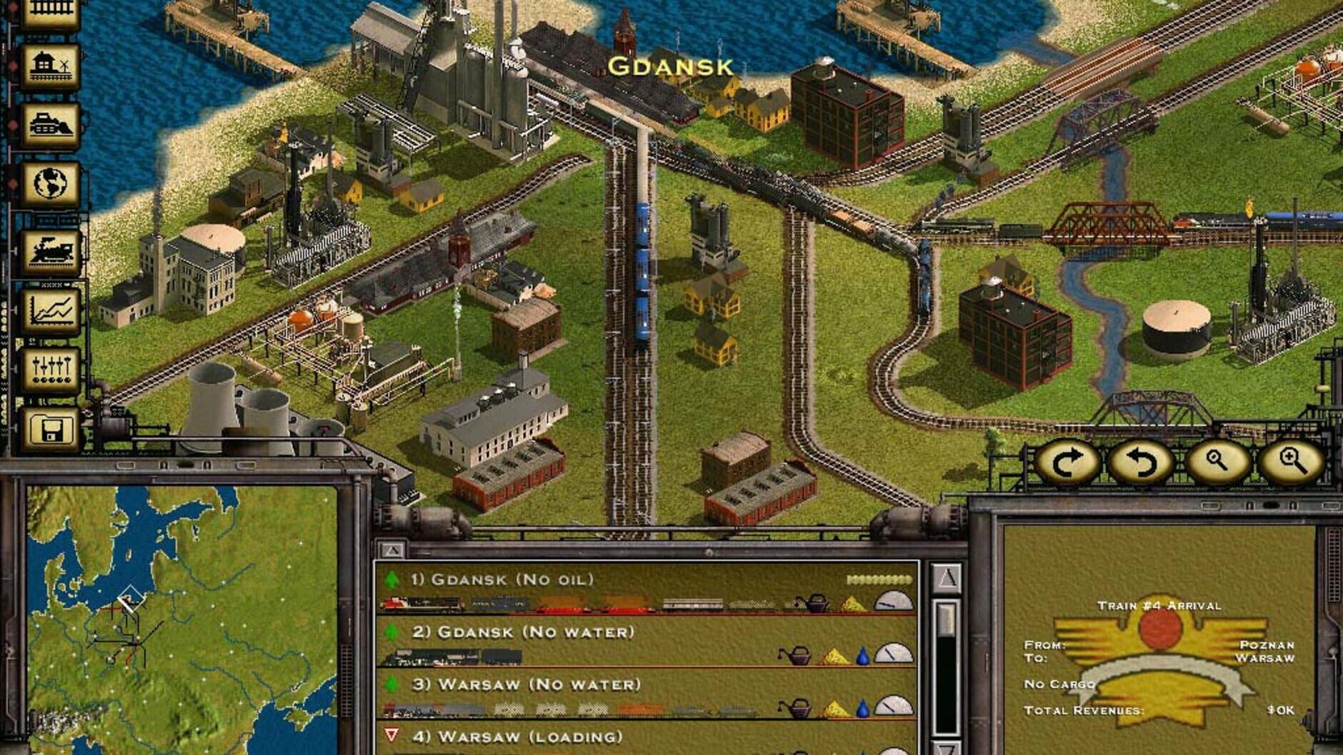 Screenshot for Railroad Tycoon II