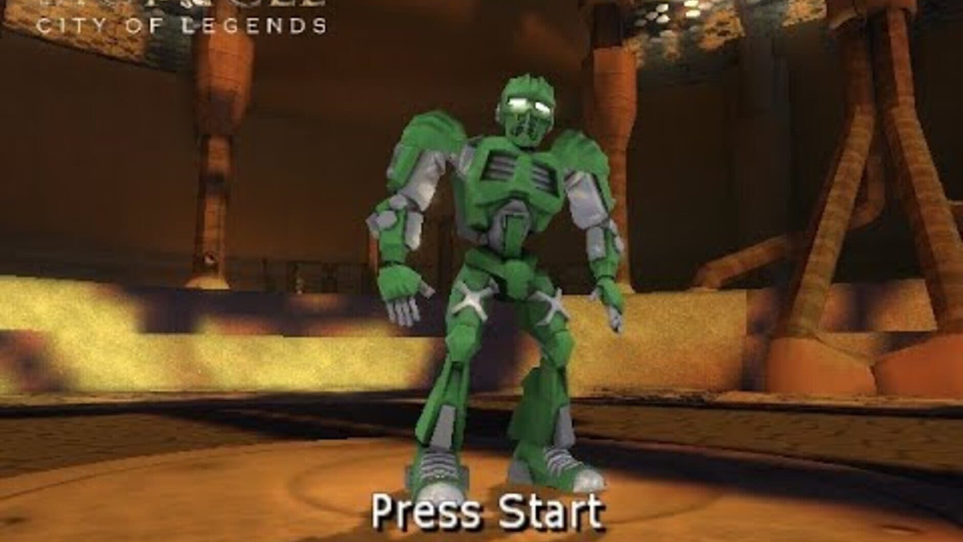 Screenshot for Bionicle: City of Legends
