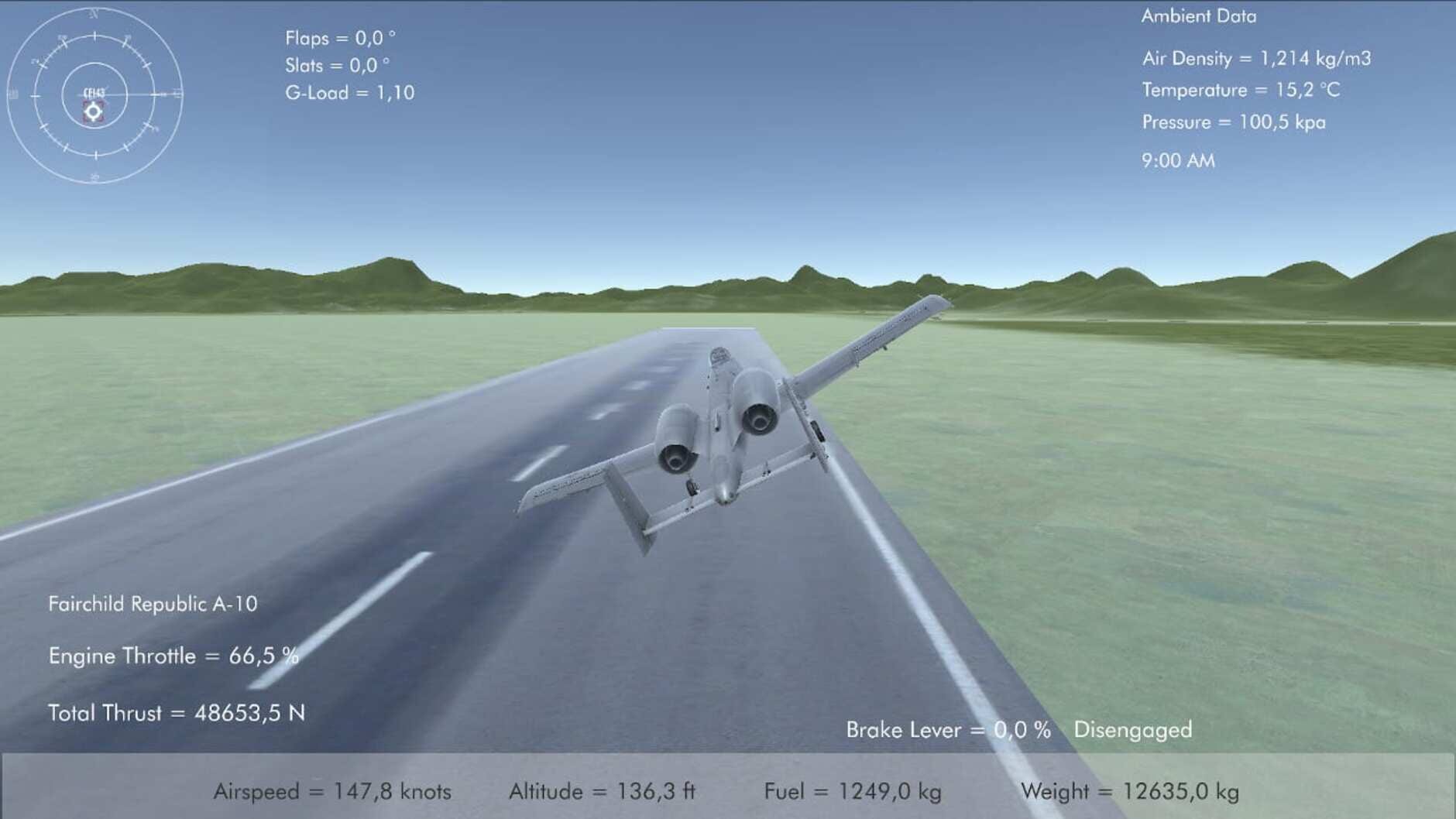 Screenshot for Pro Flight Simulator