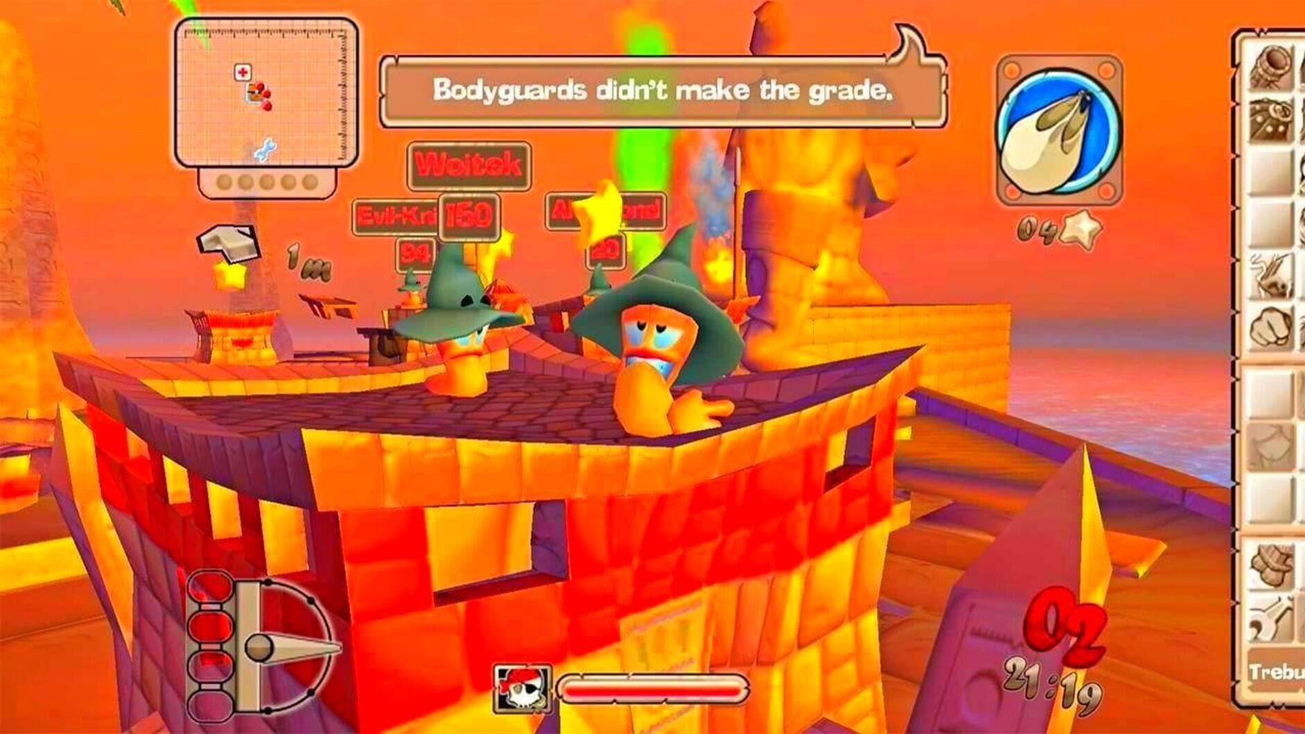 Screenshot for Worms Forts: Under Siege