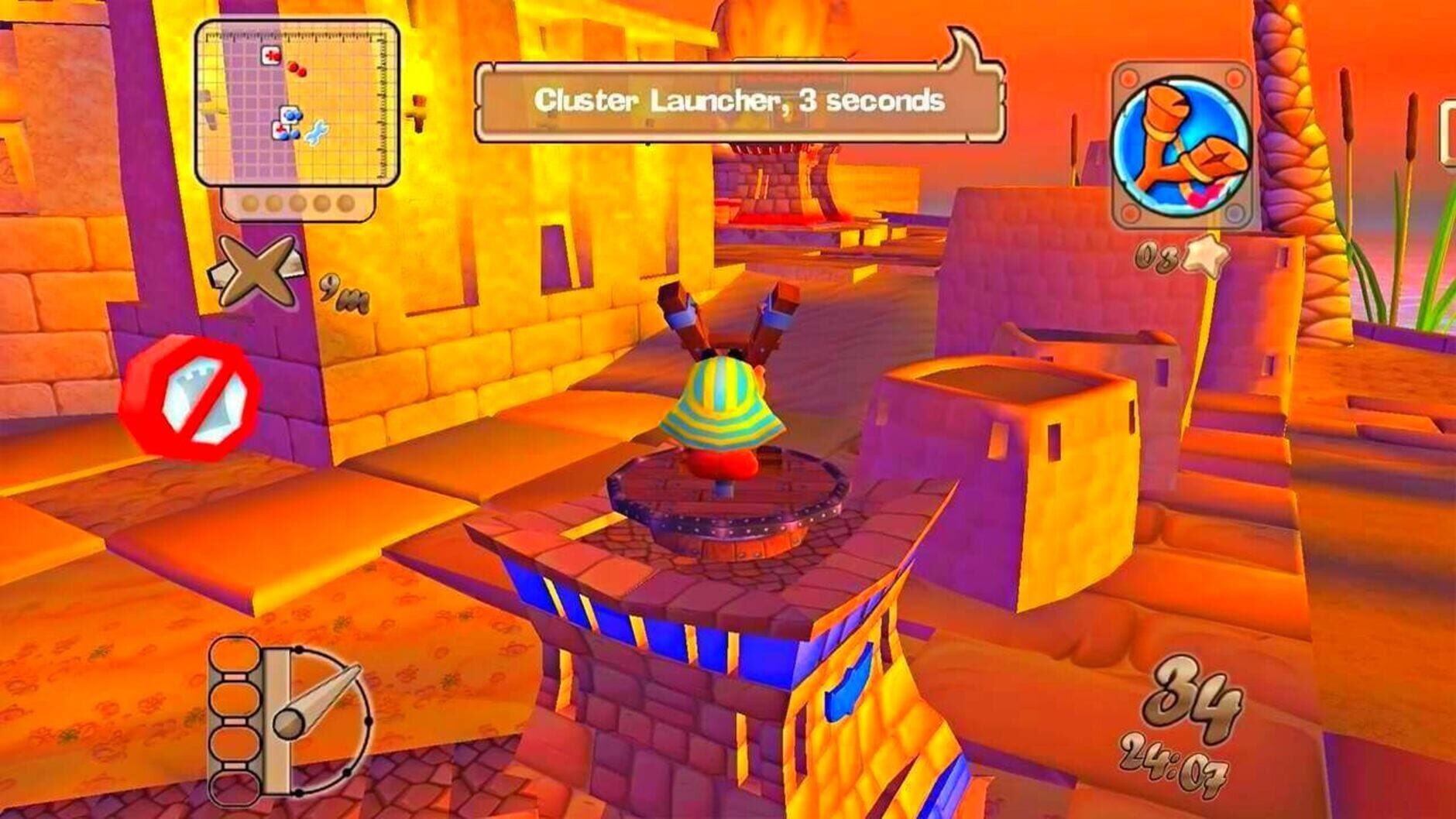 Screenshot for Worms Forts: Under Siege