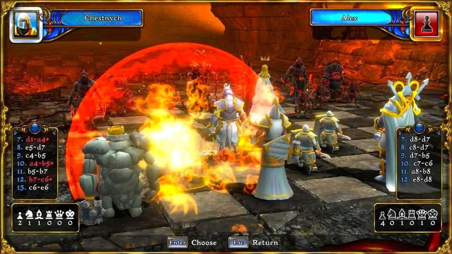 Screenshot for Battle vs. Chess