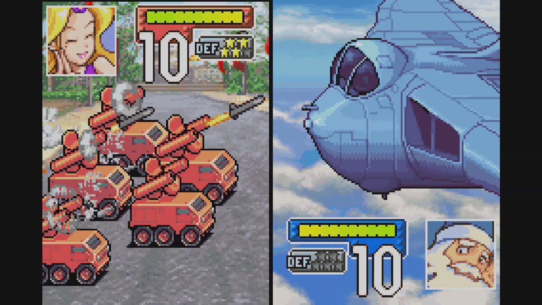 Screenshot for Game Boy Wars Advance 1+2