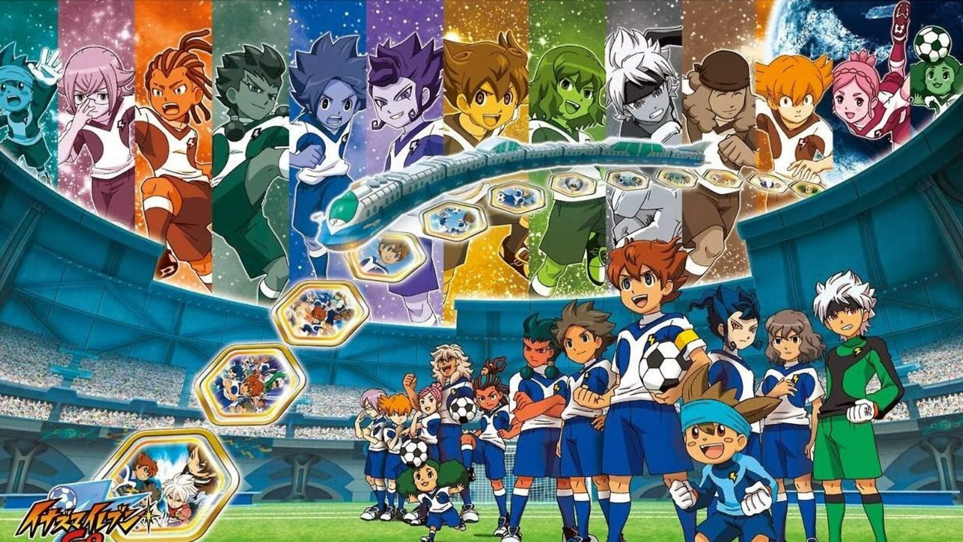 Screenshot for Inazuma Eleven GO: Galaxy Big Bang