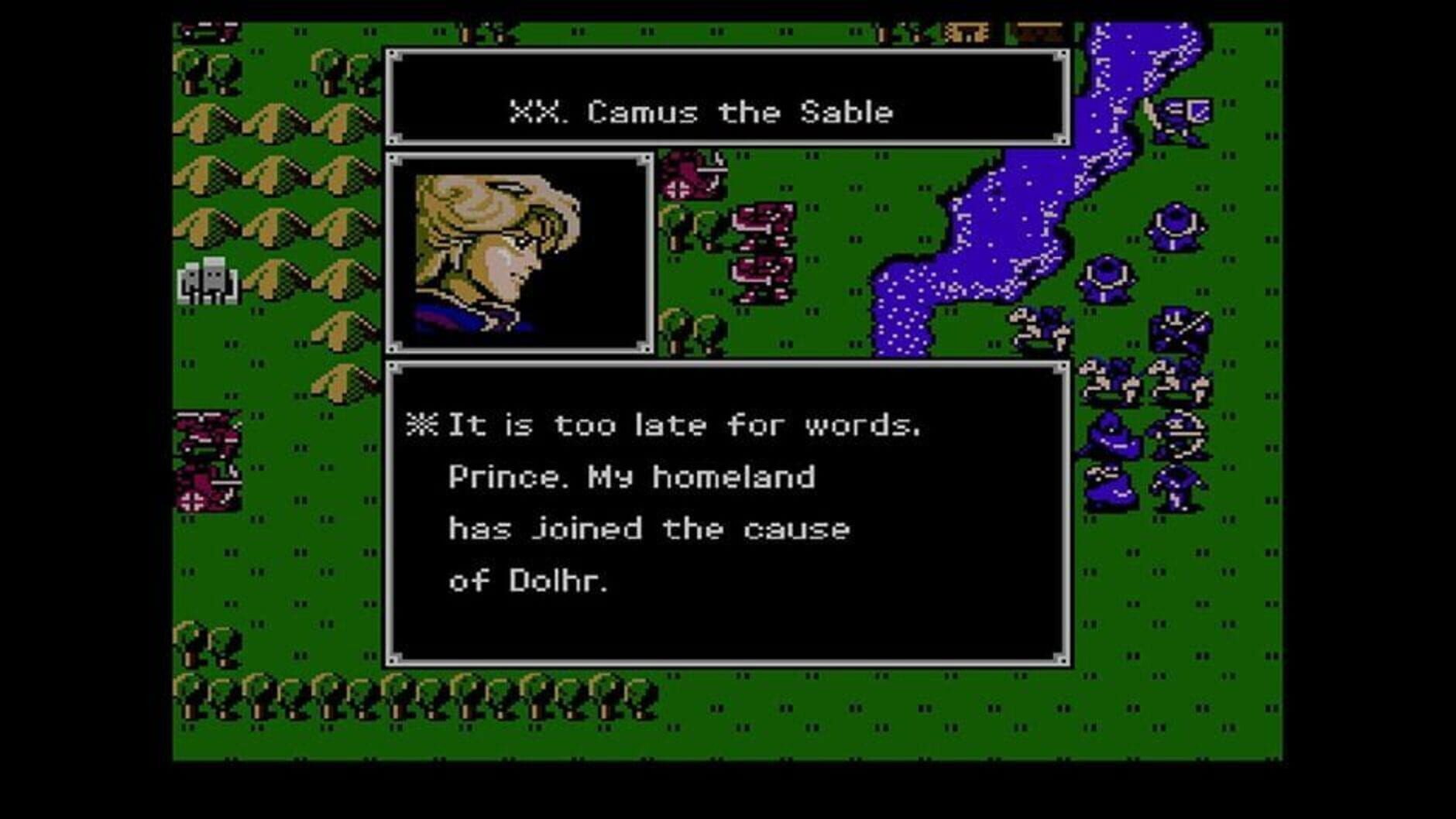 Screenshot for Fire Emblem: Shadow Dragon and the Blade of Light