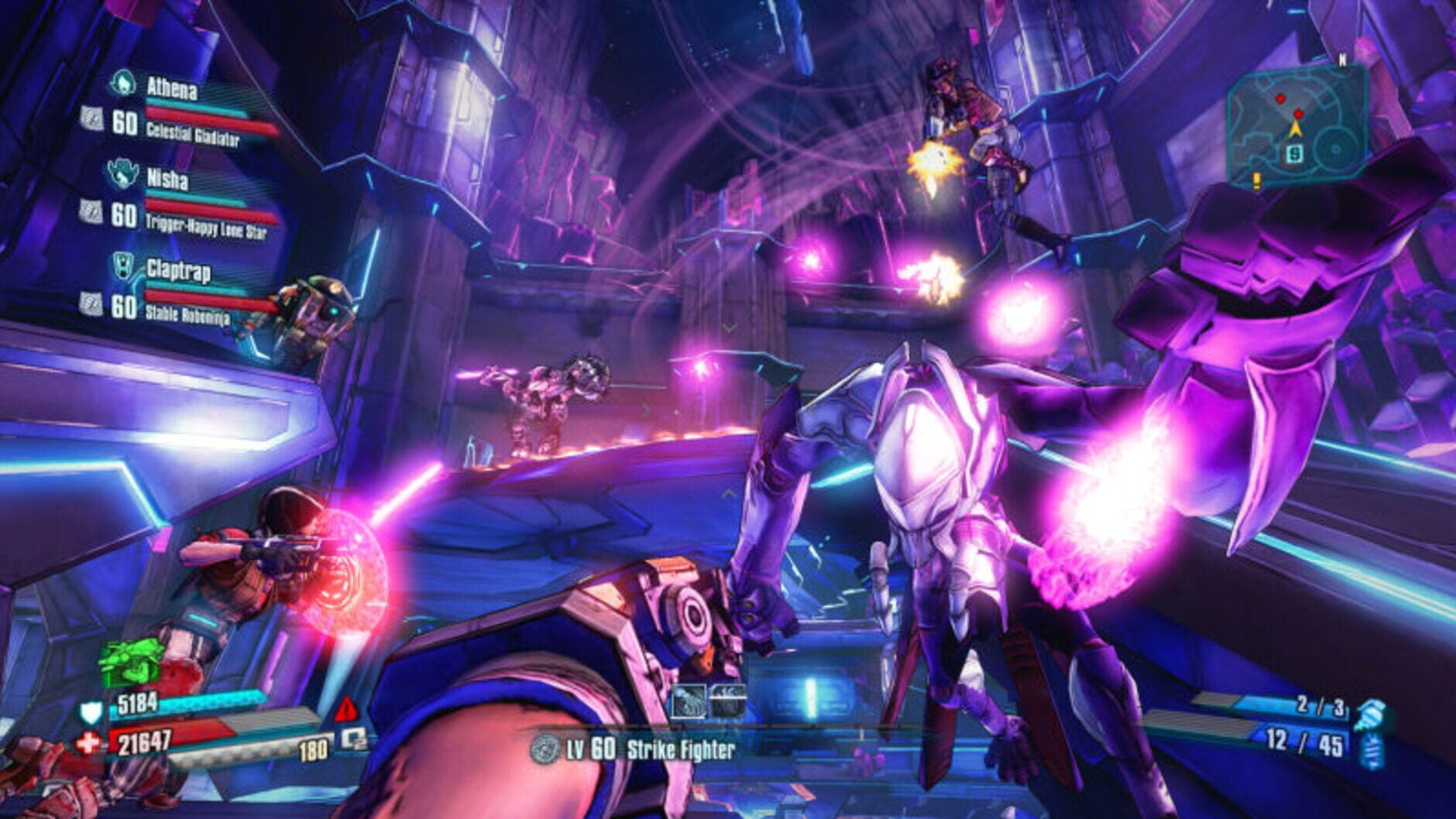 Screenshot for Borderlands: The Pre-Sequel - The Holodome Onslaught