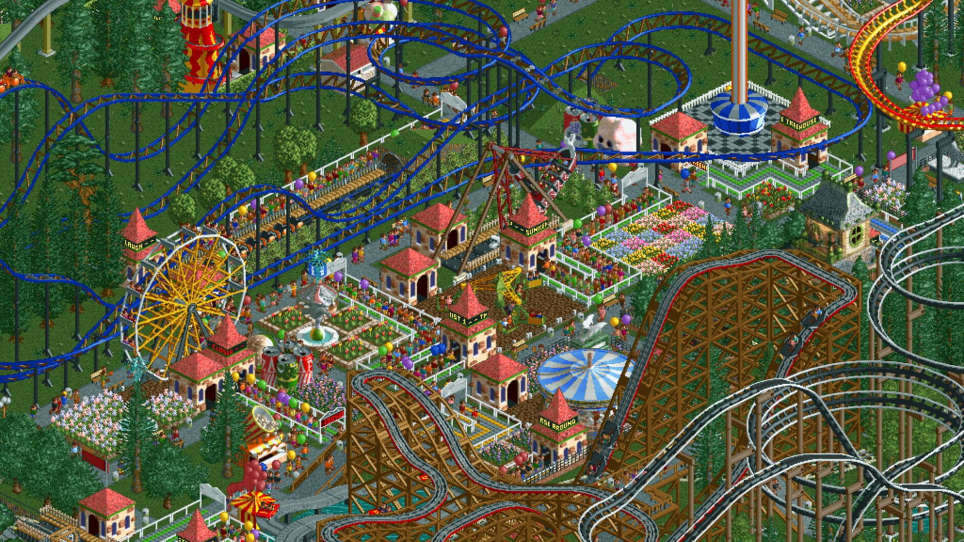 Screenshot for RollerCoaster Tycoon