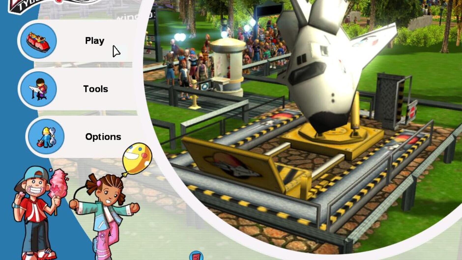 Screenshot for RollerCoaster Tycoon 3