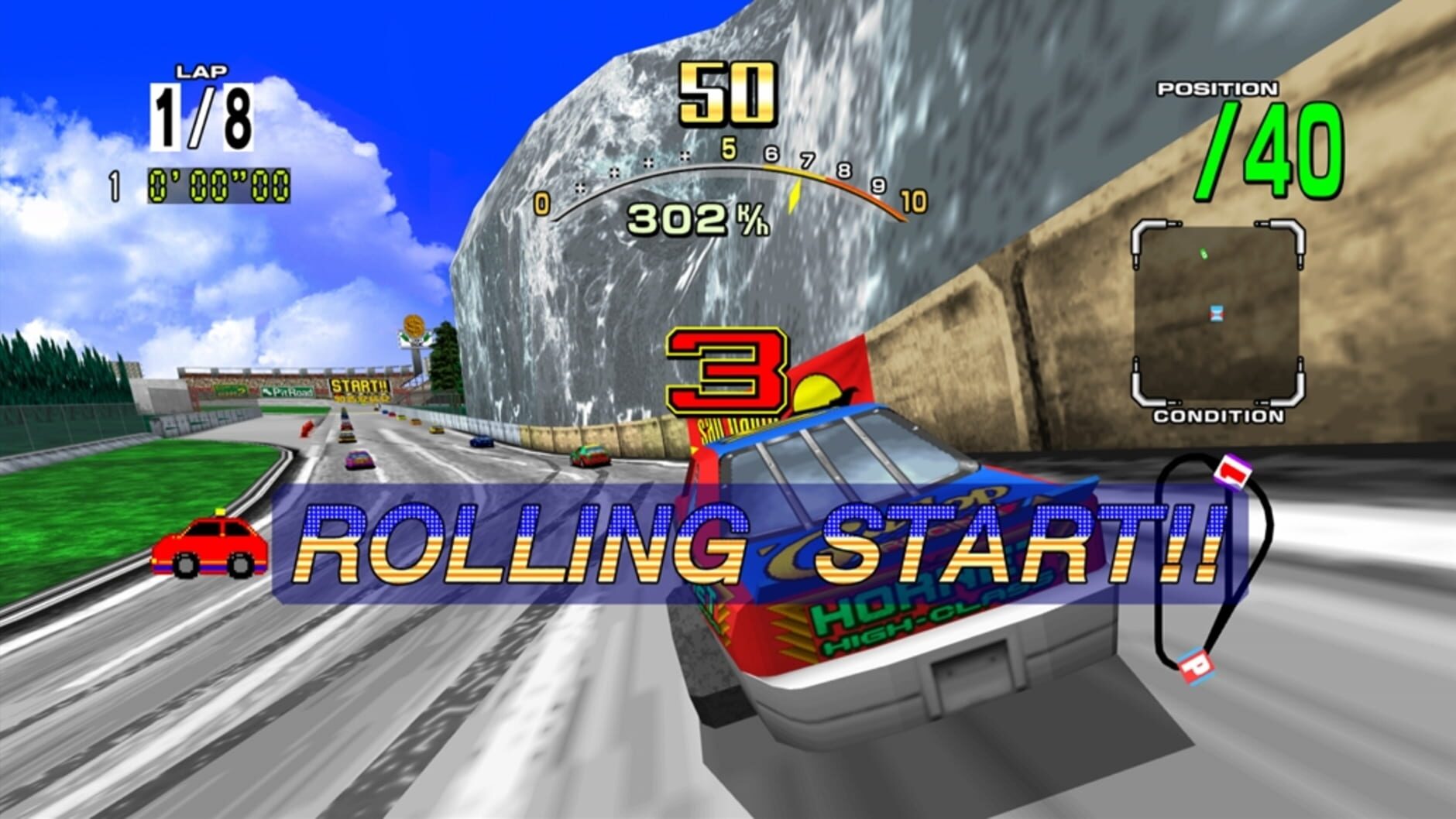 Screenshot for Daytona USA