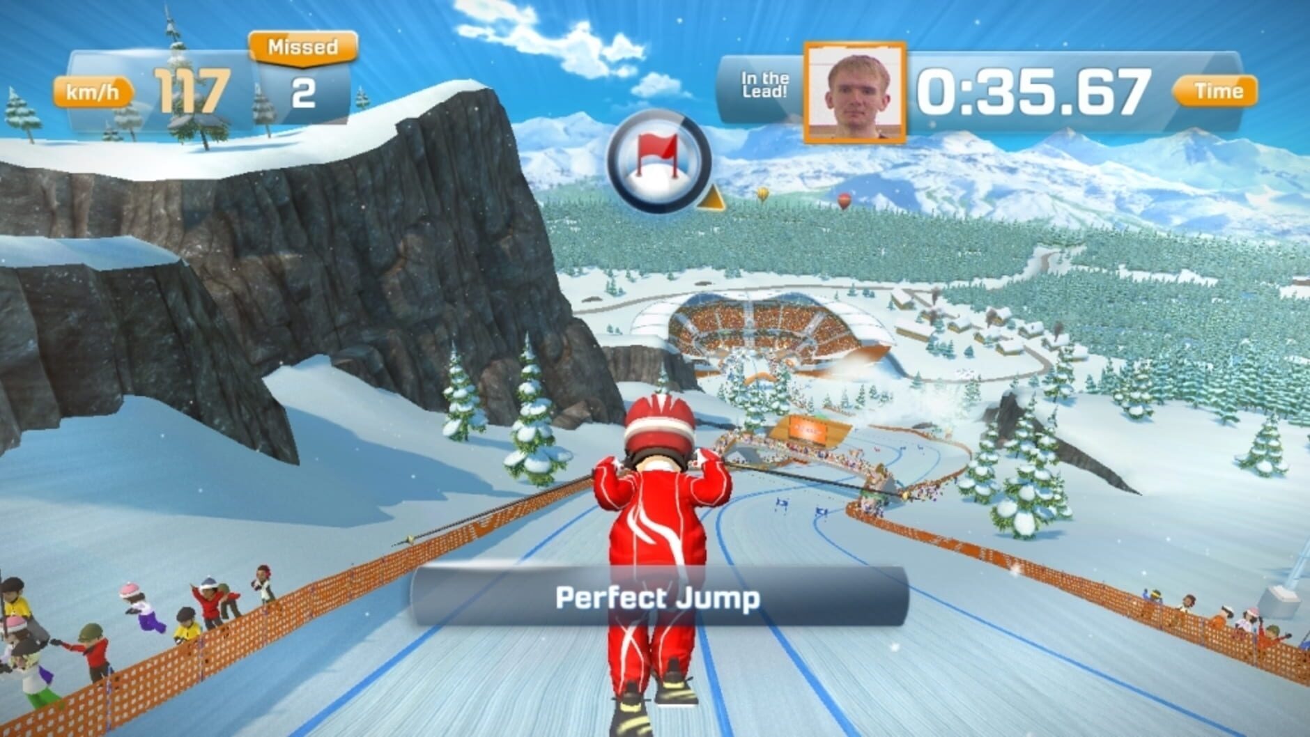 Screenshot for Ski Race