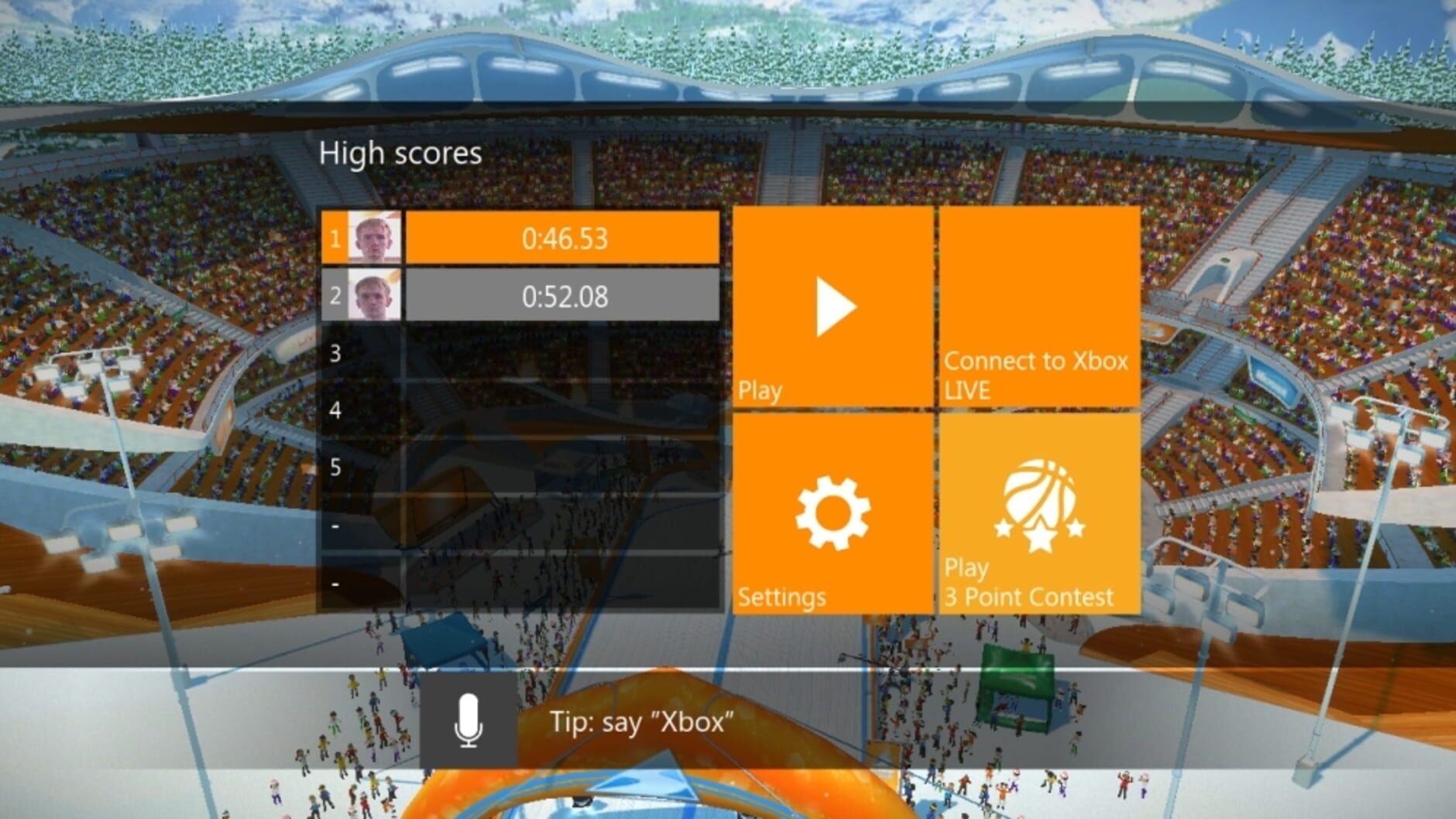 Screenshot for Ski Race