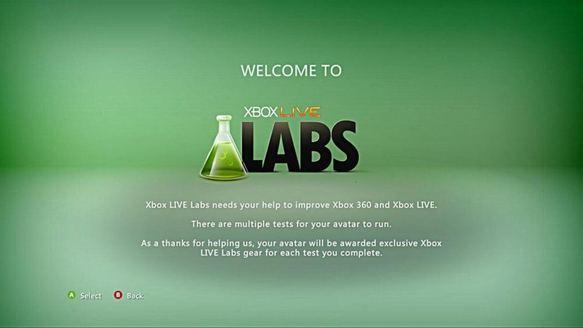 Screenshot for Xbox Live Labs