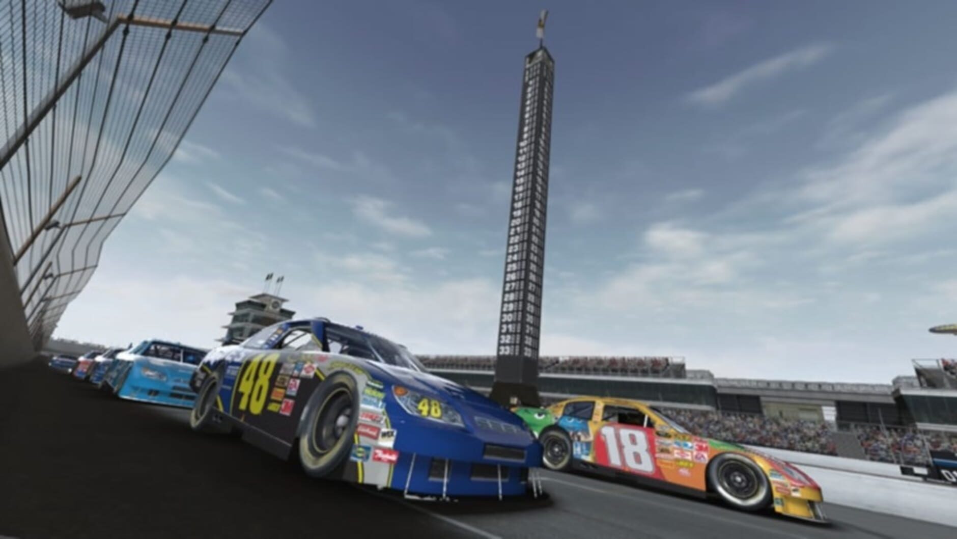 Screenshot for NASCAR 09