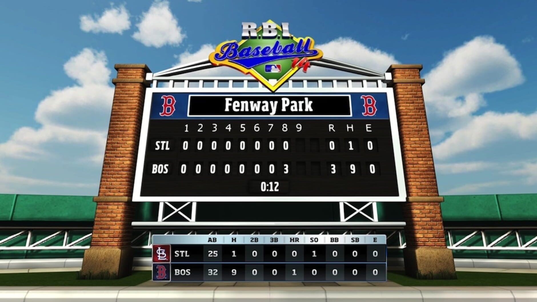 Screenshot for R.B.I. Baseball 14