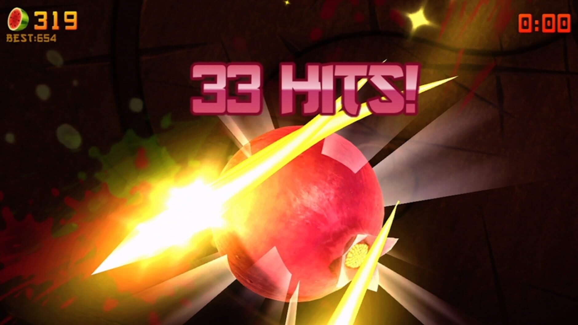 Screenshot for Fruit Ninja Kinect