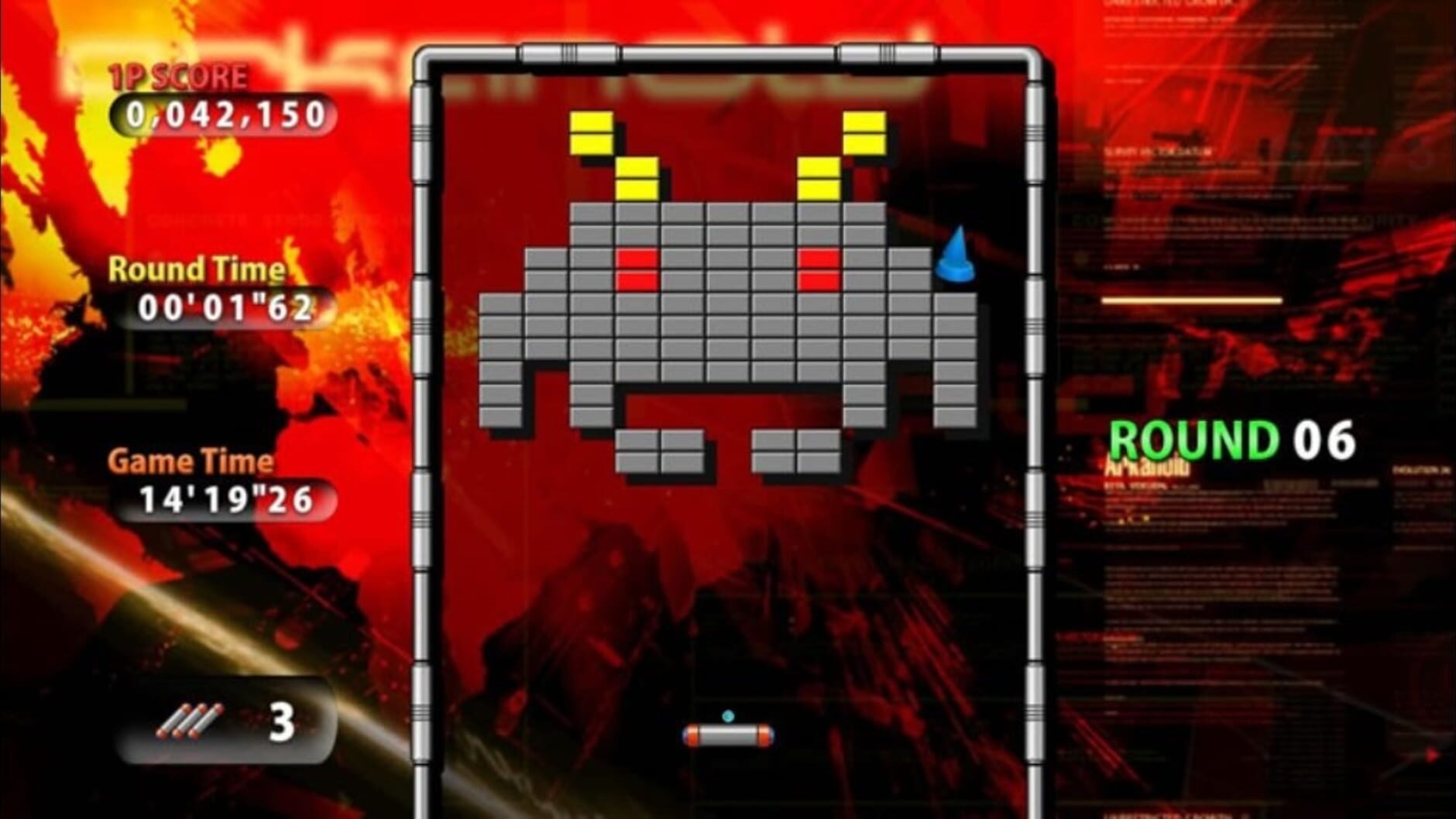 Screenshot for Arkanoid Live!