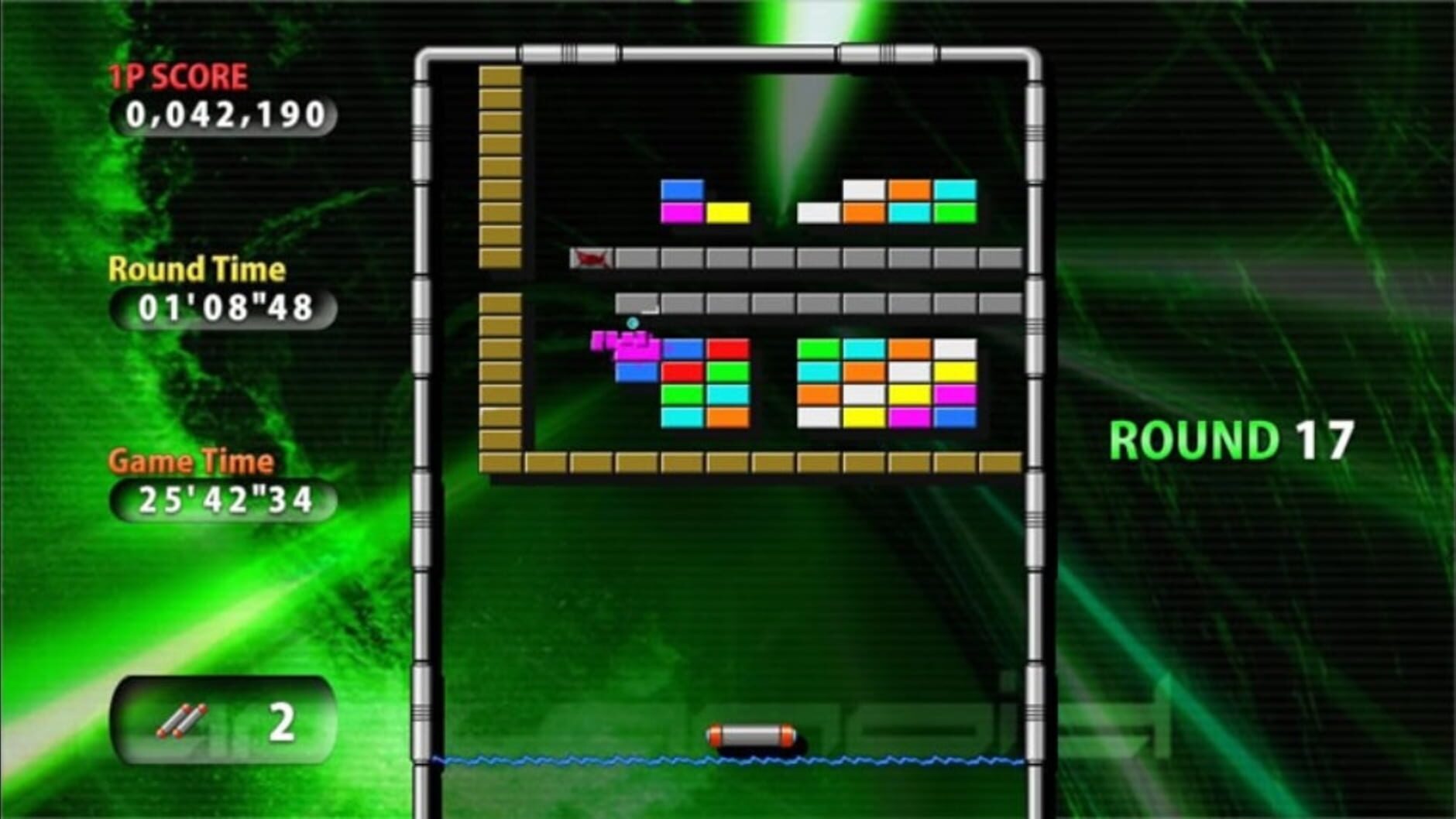 Screenshot for Arkanoid Live!