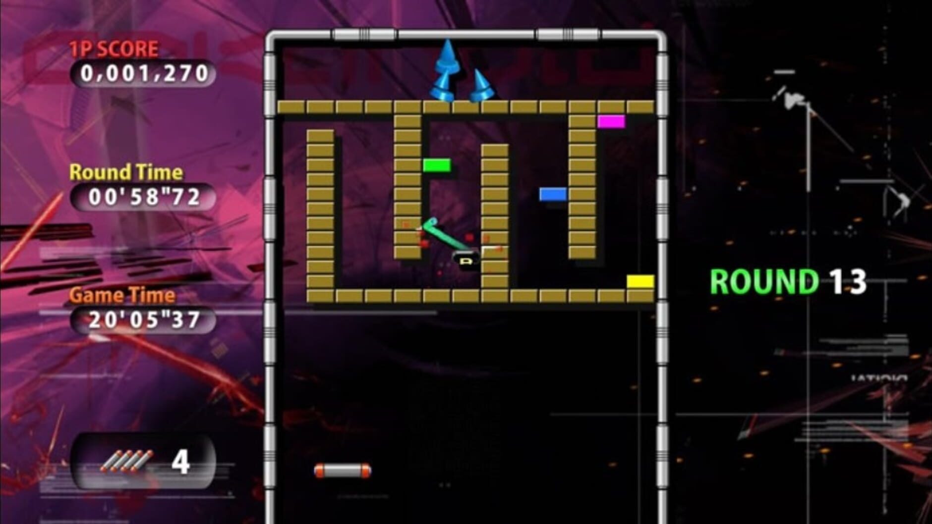 Screenshot for Arkanoid Live!