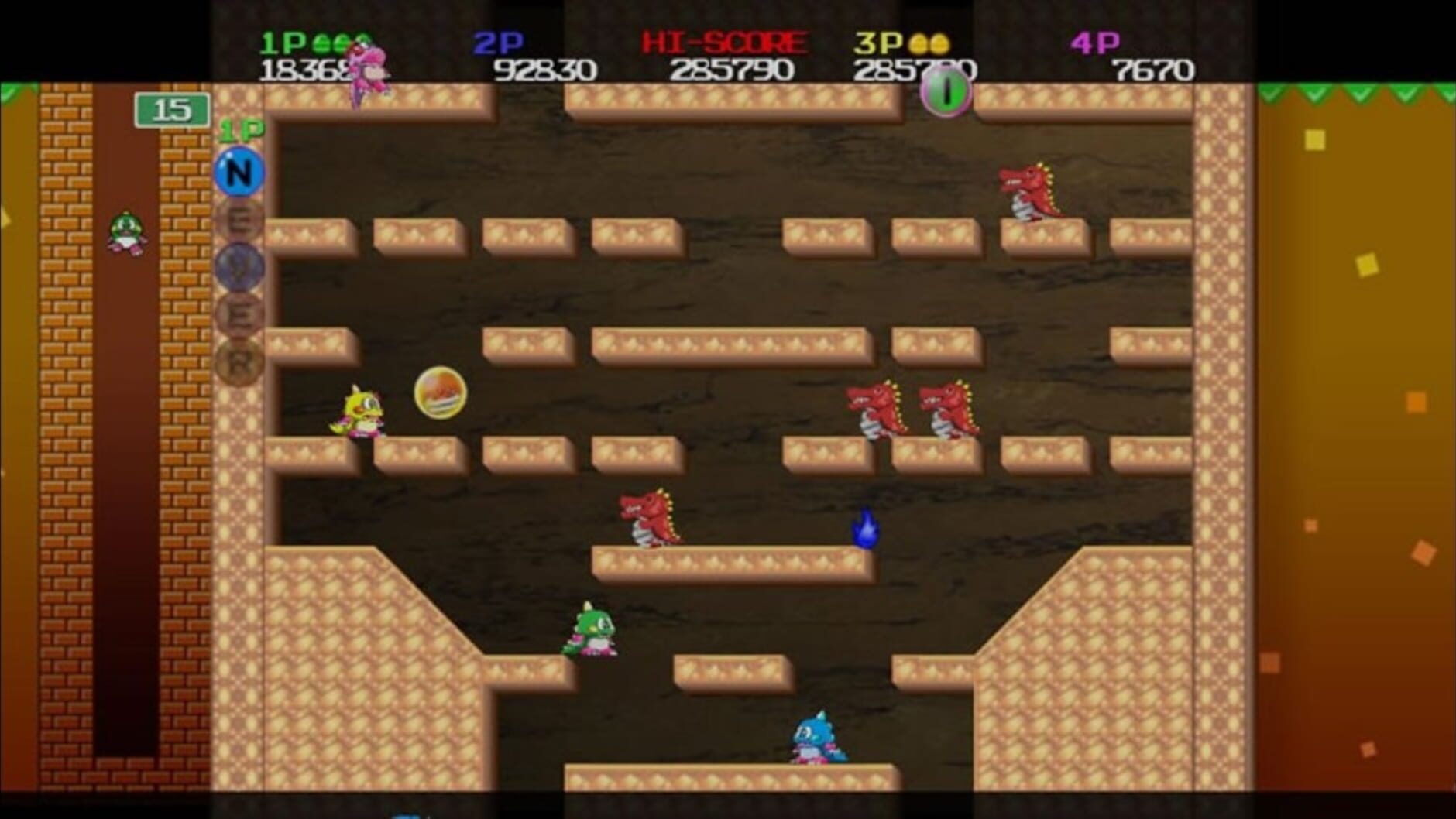 Screenshot for Bubble Bobble Neo!