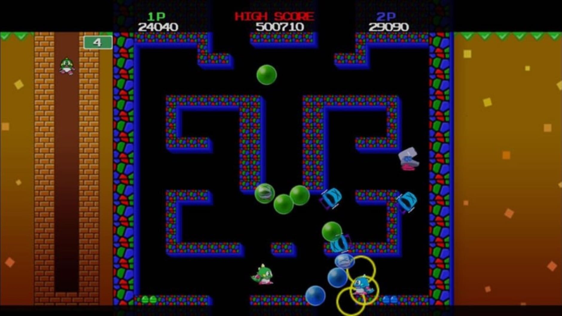 Screenshot for Bubble Bobble Neo!