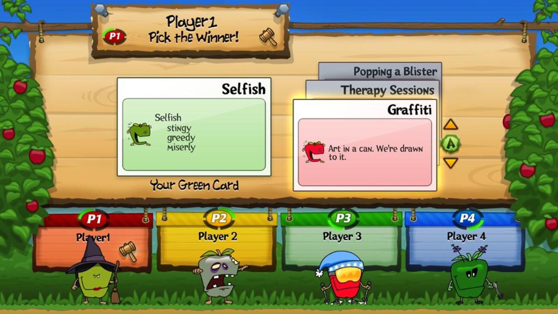 Screenshot for Apples to Apples