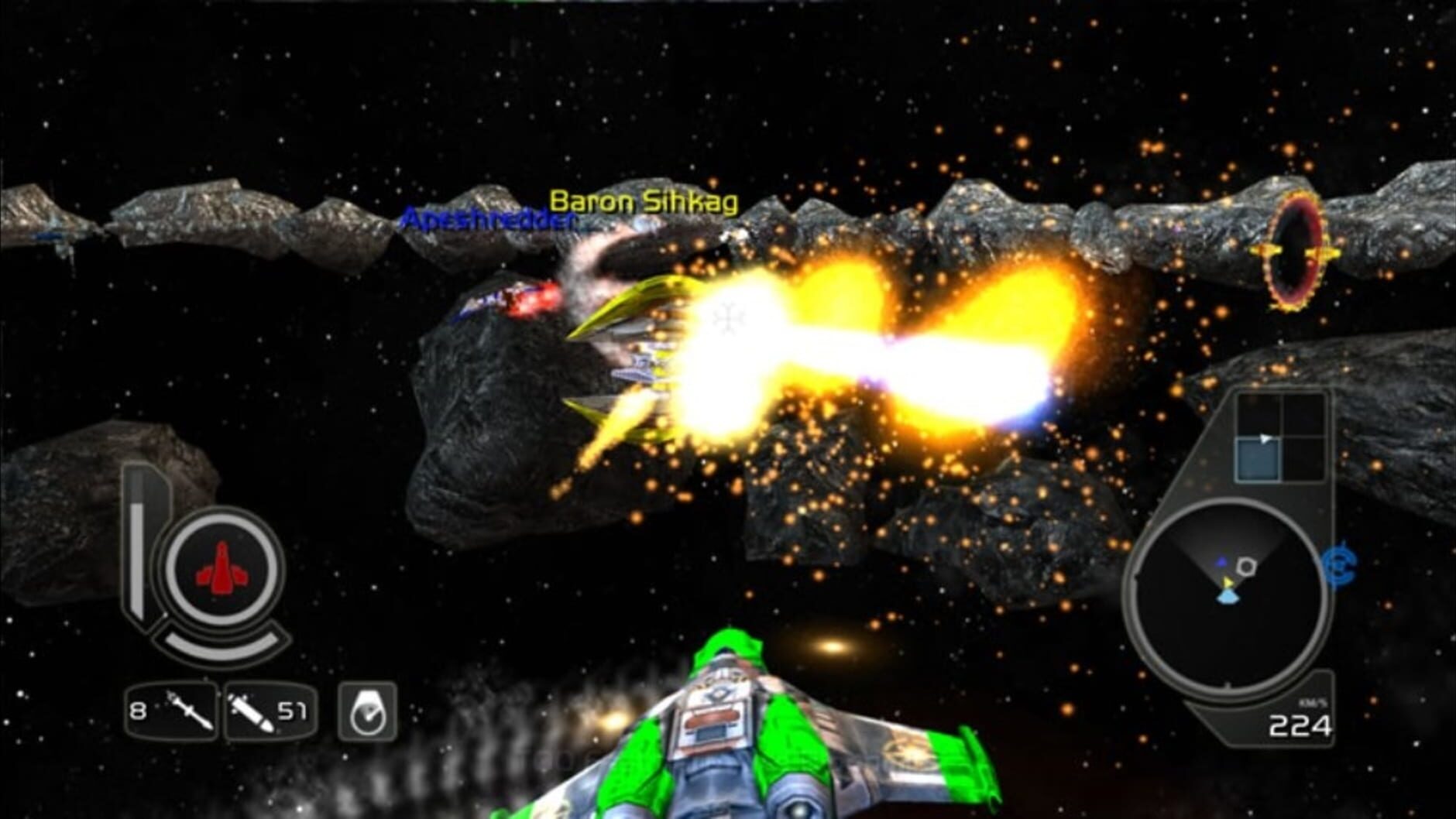 Screenshot for Wing Commander Arena