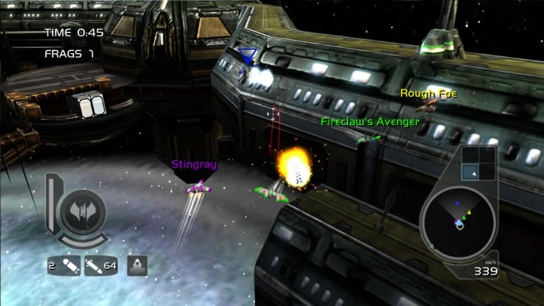 Screenshot for Wing Commander Arena