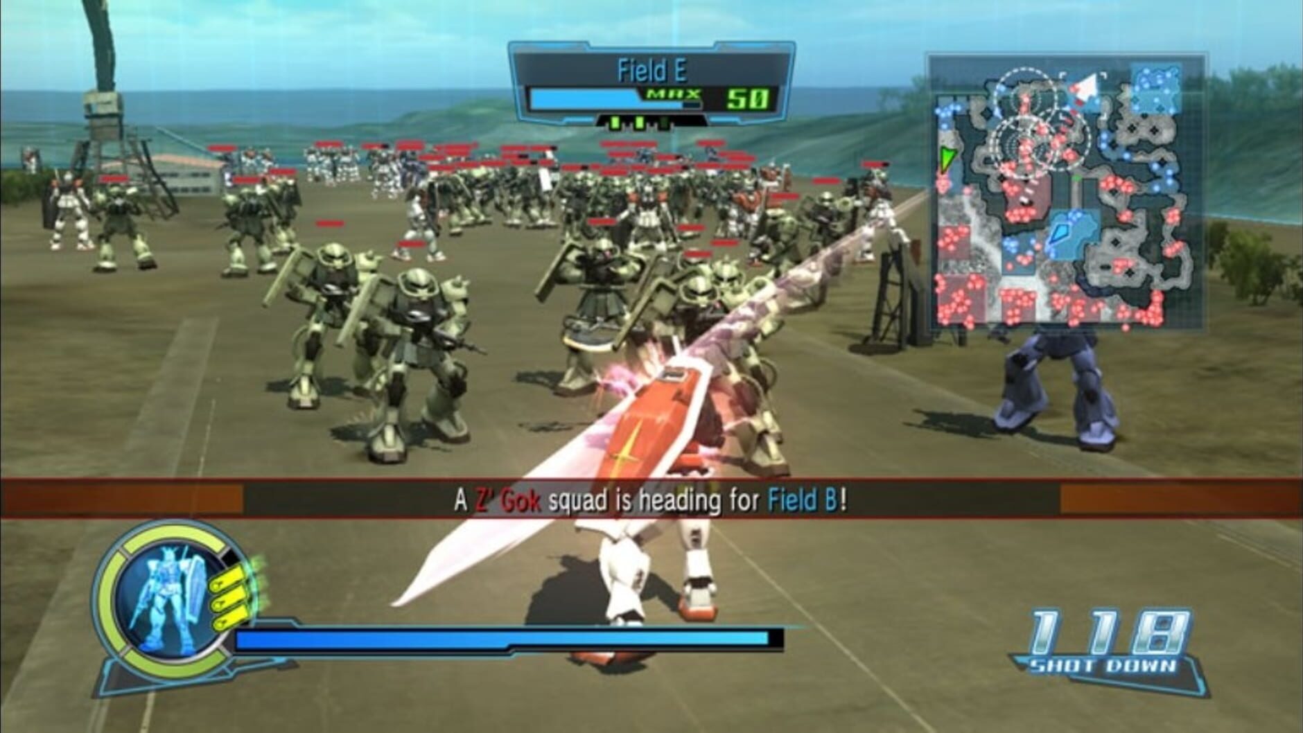 Screenshot for Dynasty Warriors: Gundam