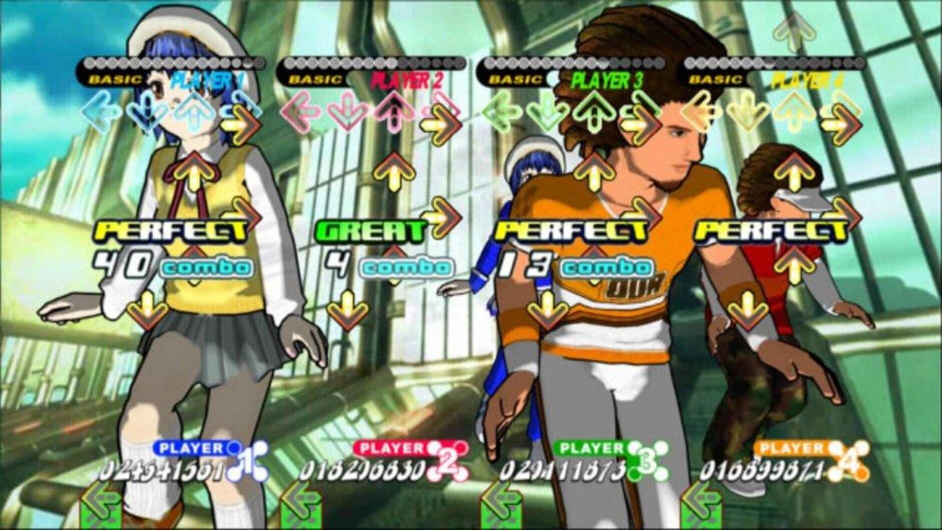 Screenshot for Dance Dance Revolution Universe