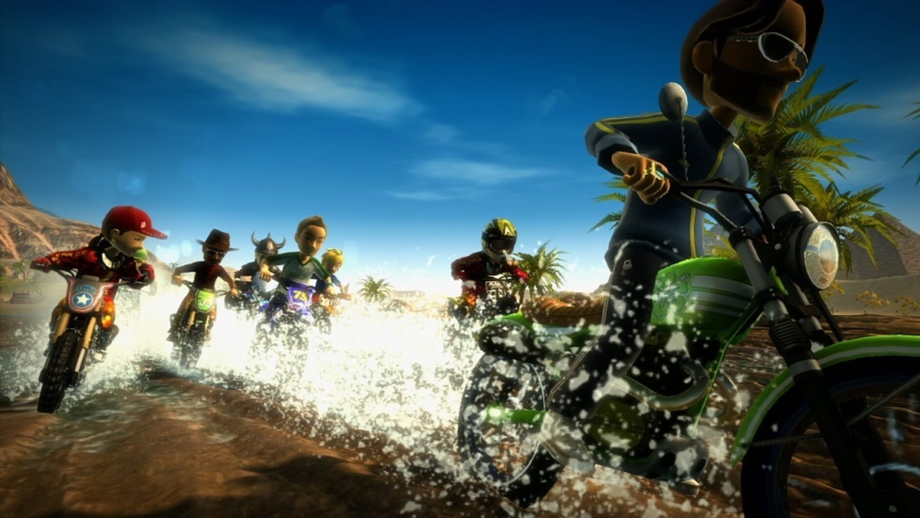 Screenshot for Motocross Madness