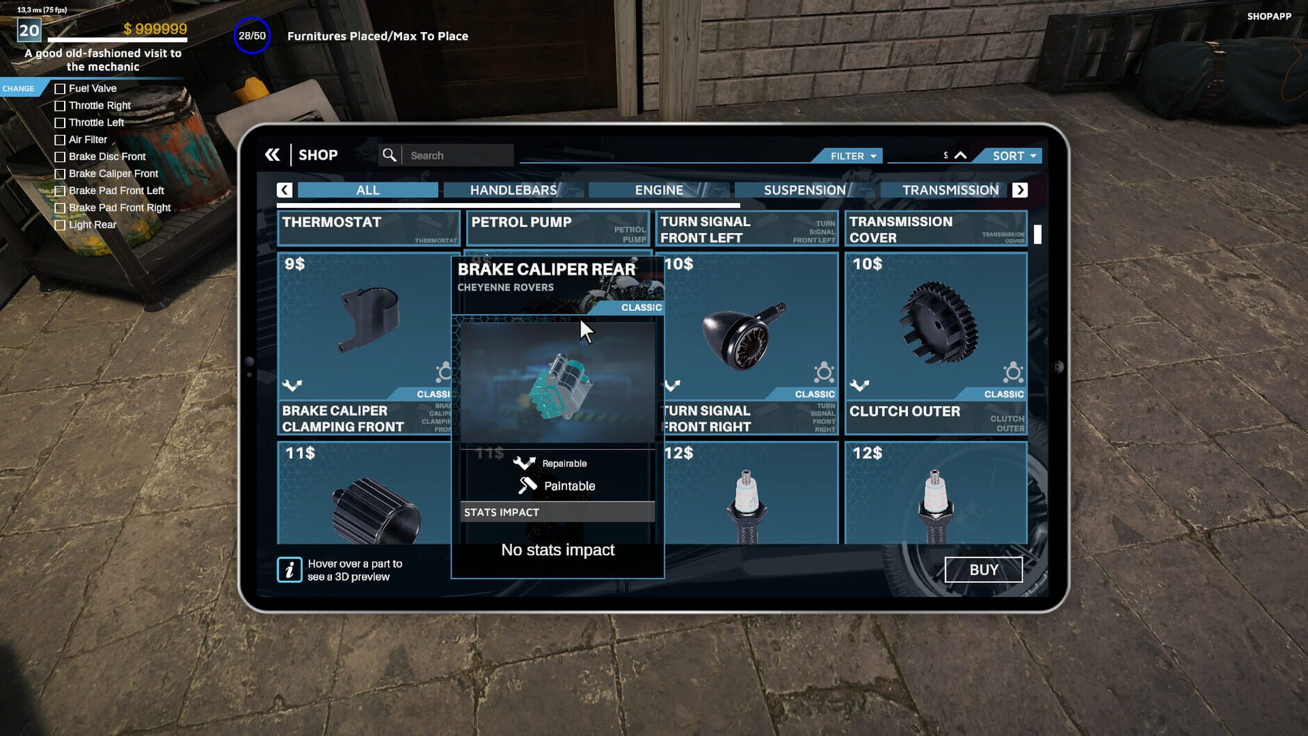 Screenshot for Motorcycle Mechanic Simulator 2021