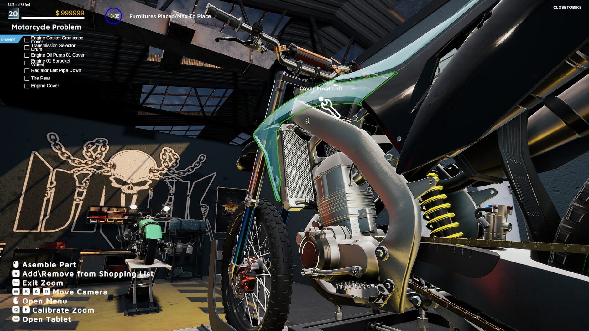 Screenshot for Motorcycle Mechanic Simulator 2021