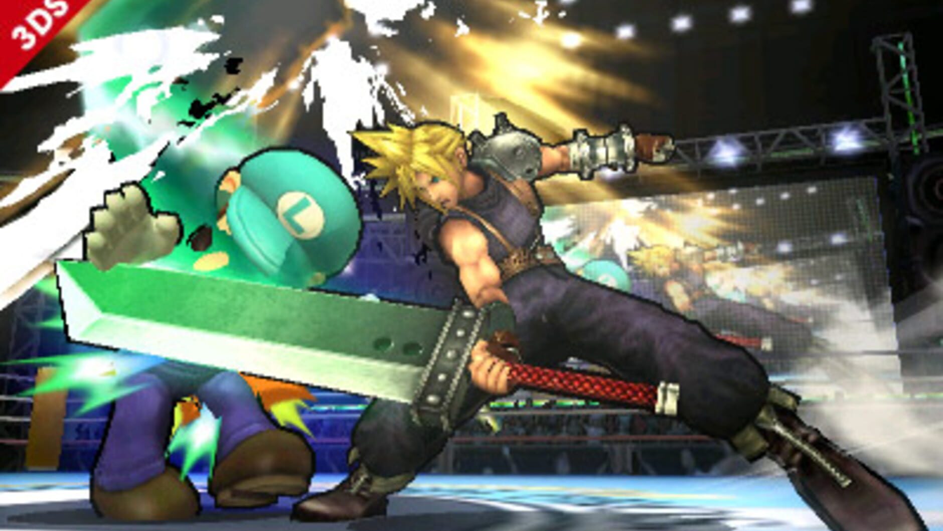 Screenshot for Super Smash Bros. for Nintendo 3DS: Cloud