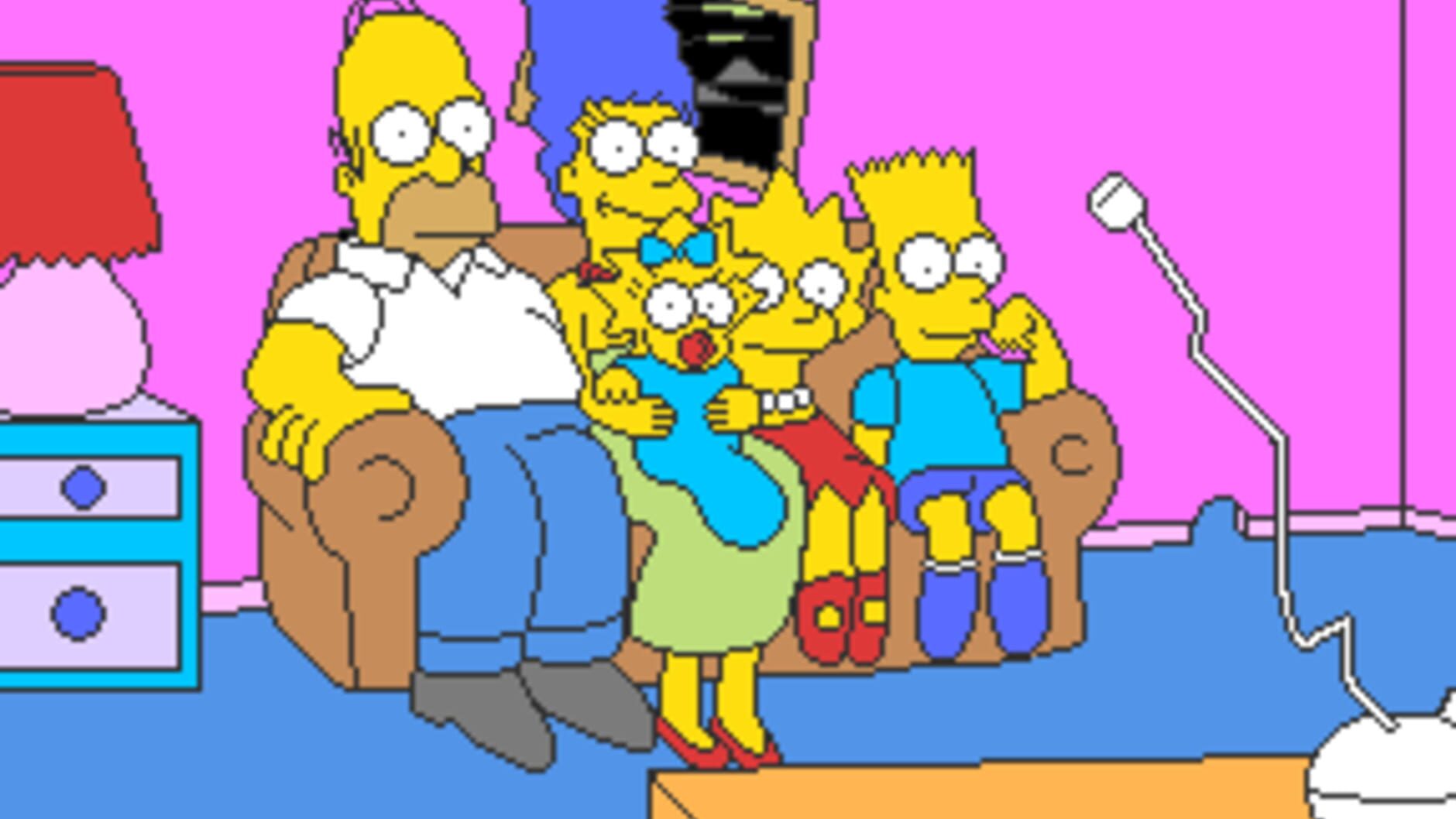 Screenshot for The Simpsons Arcade Game