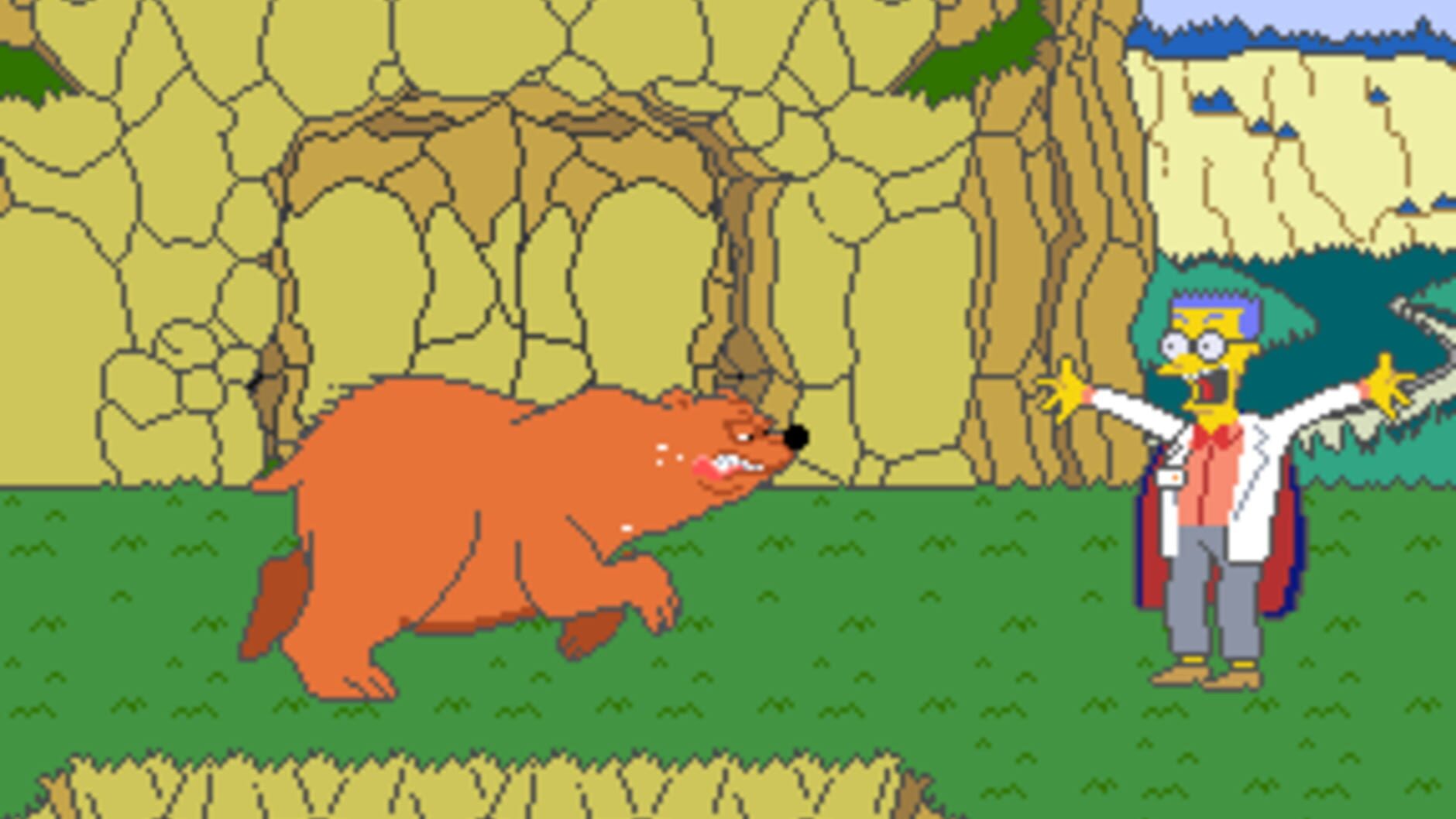 Screenshot for The Simpsons Arcade Game
