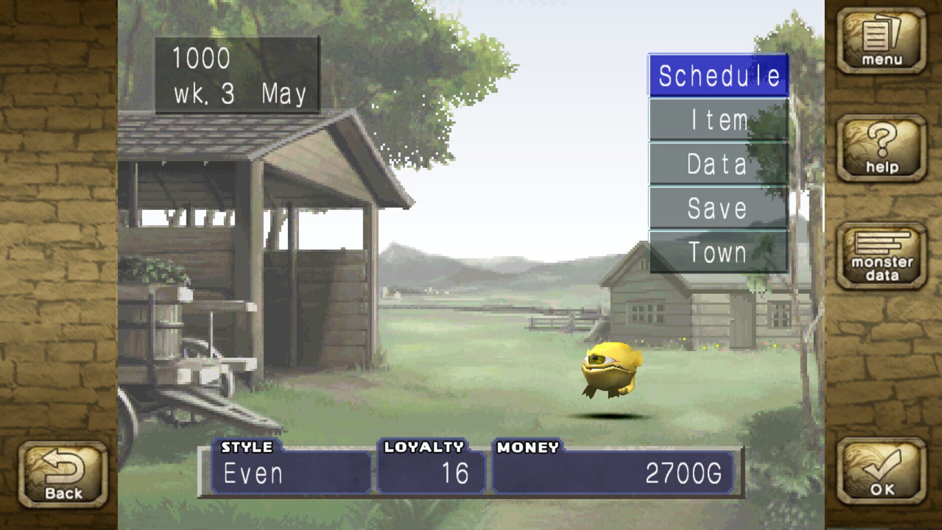 Screenshot for Monster Rancher 1 & 2 DX