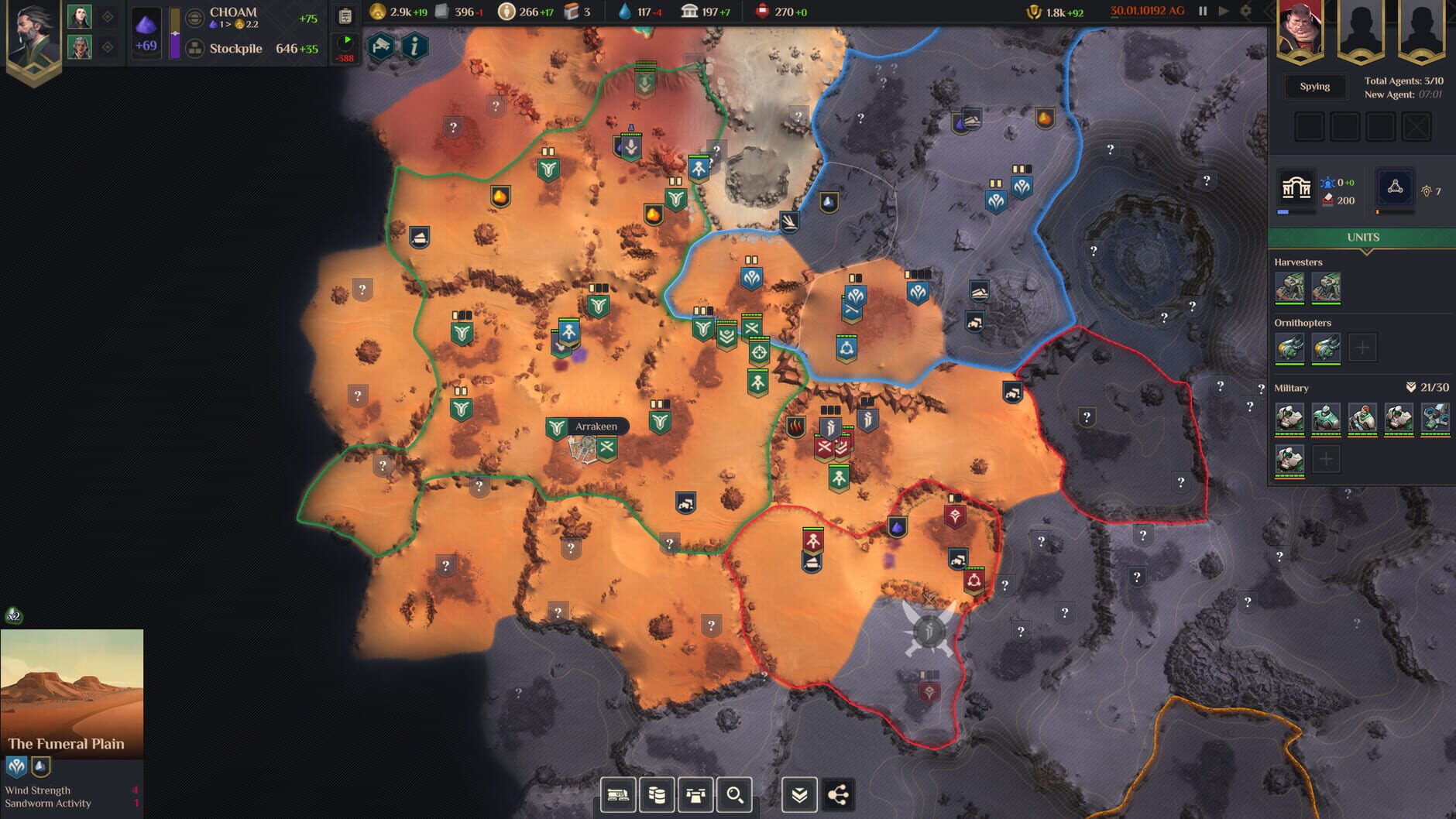 Screenshot for Dune: Spice Wars